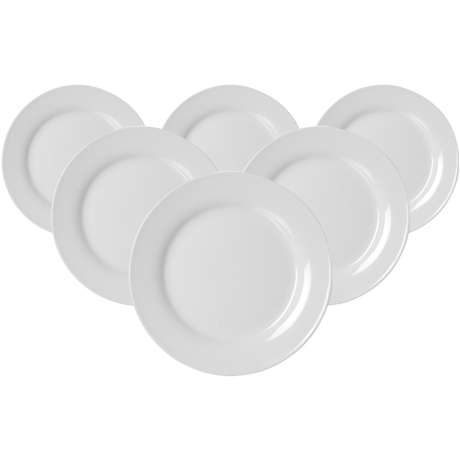 Ritzenhoff & Breker Speiseteller Bianco ø 24 cm 6er Set