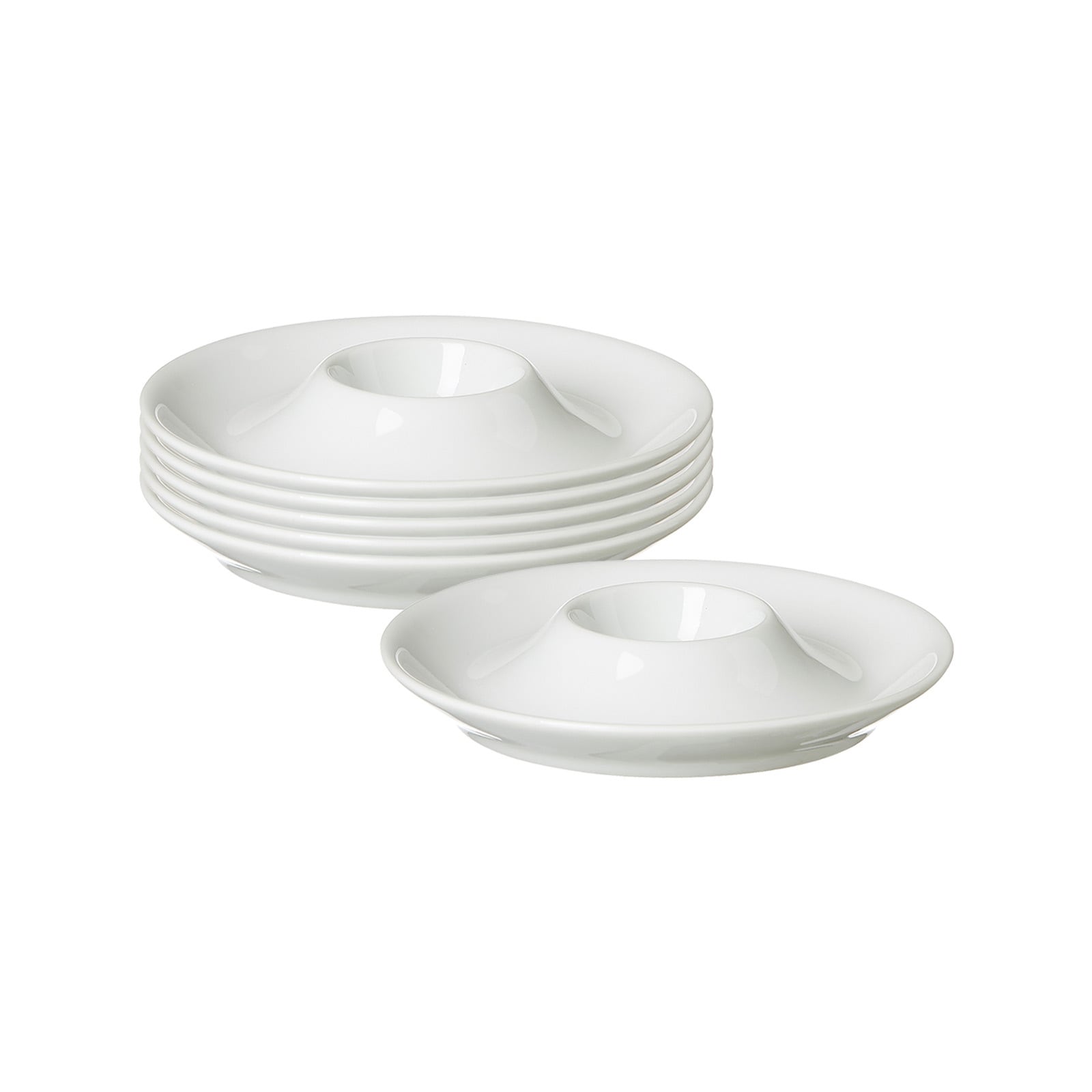 Ritzenhoff & Breker Eierteller Bianco &oslash; 13 cm 6er Set - Bild 1
