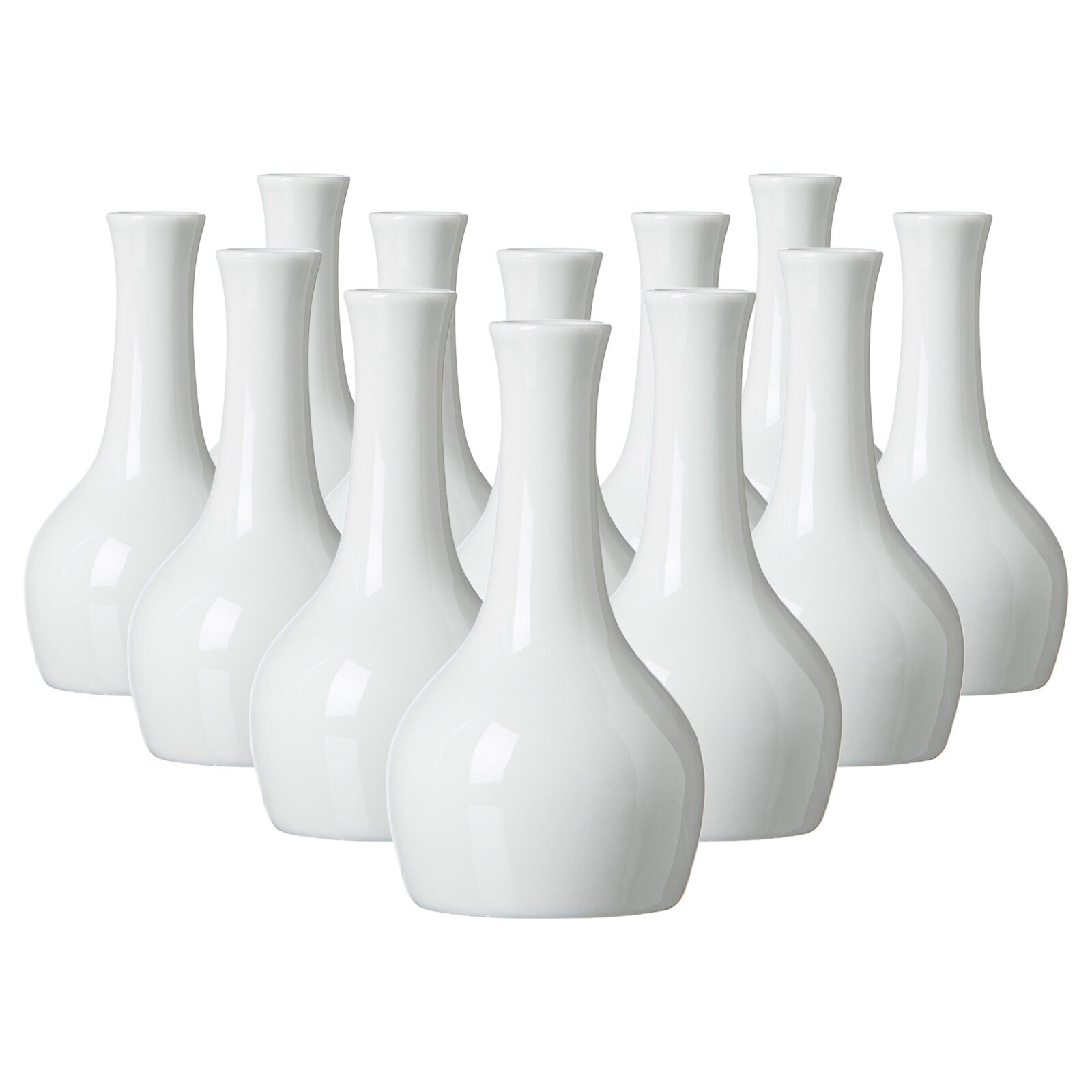 Ritzenhoff & Breker Vasen Bianco 13 cm 12er Set