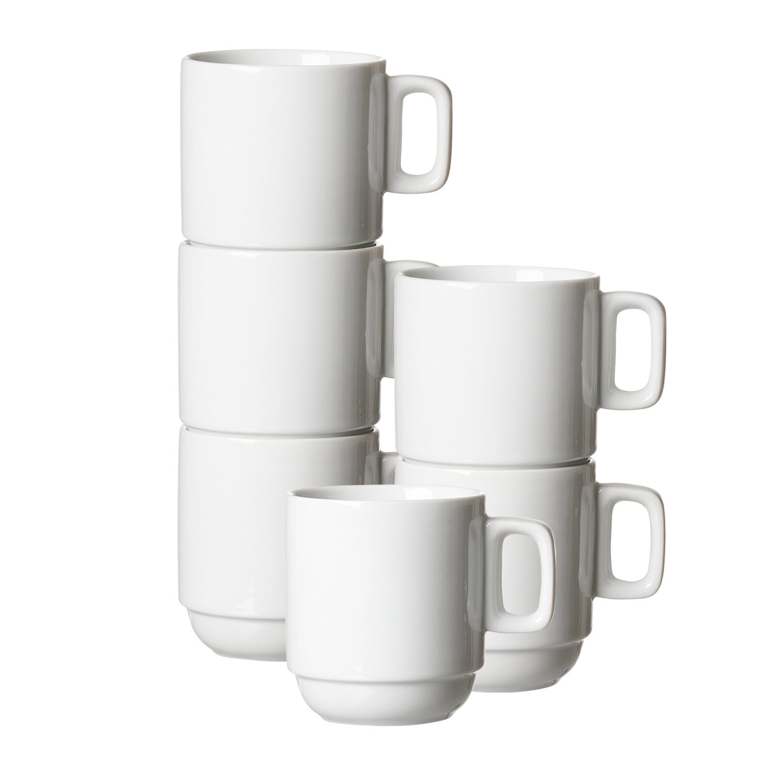 Ritzenhoff & Breker Kaffeebecher Bianco 245 ml 6er Set