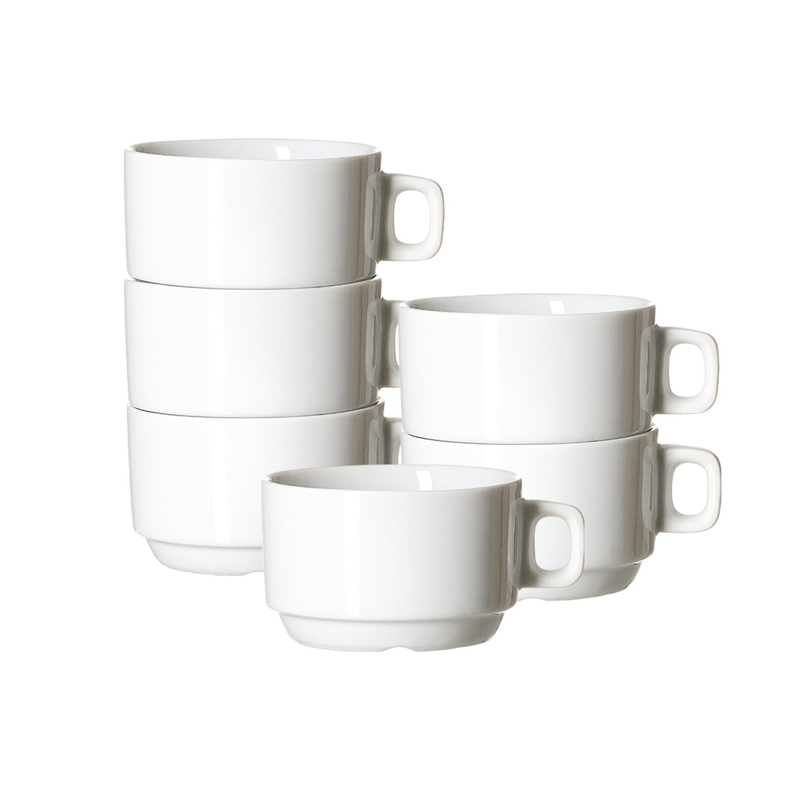 Ritzenhoff & Breker Kaffeetassen Bianco 190 ml 6er Set