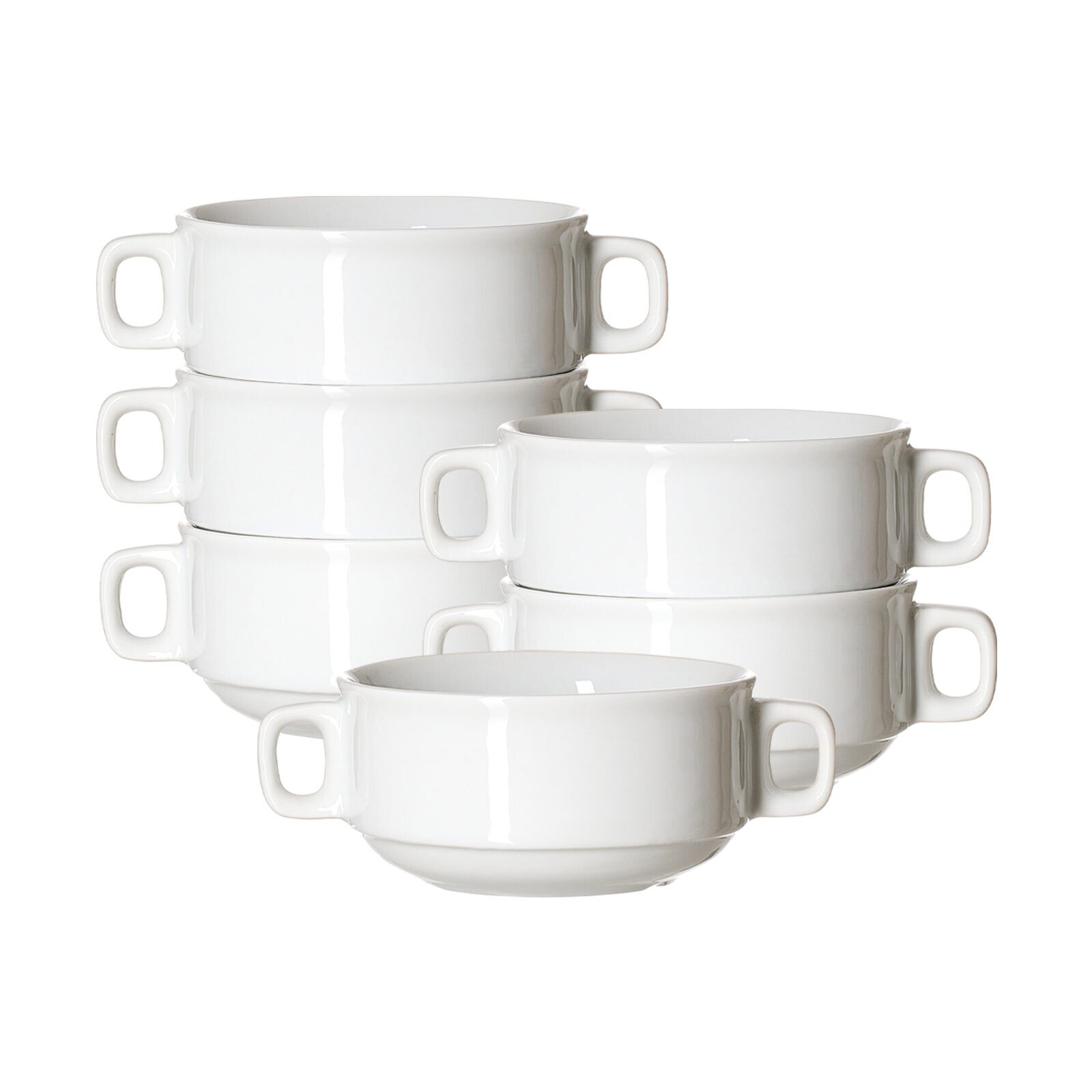 Ritzenhoff & Breker Suppentassen Bianco 245 ml 6er Set
