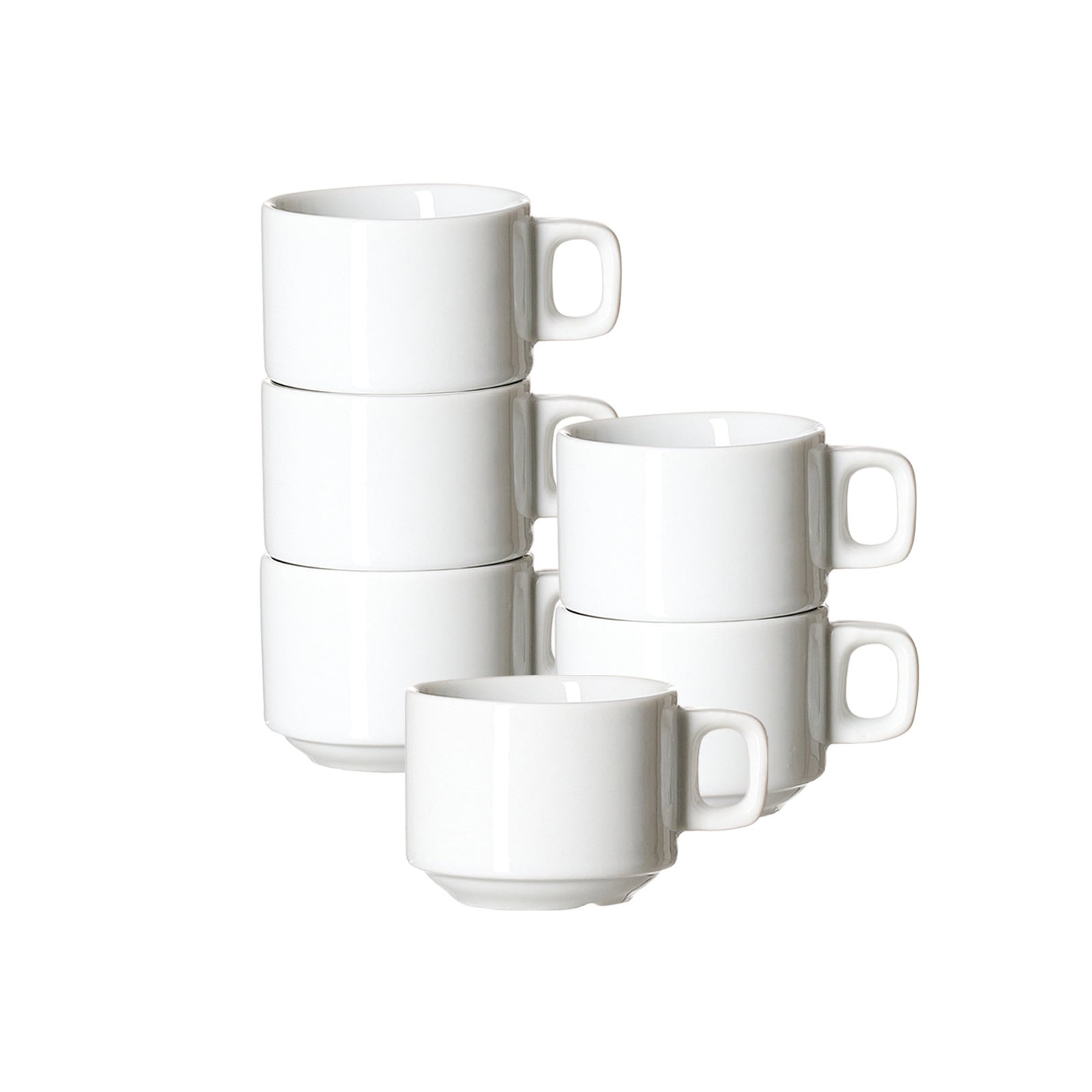Ritzenhoff & Breker Espressotassen Bianco 85 ml 6er Set - Bild 1