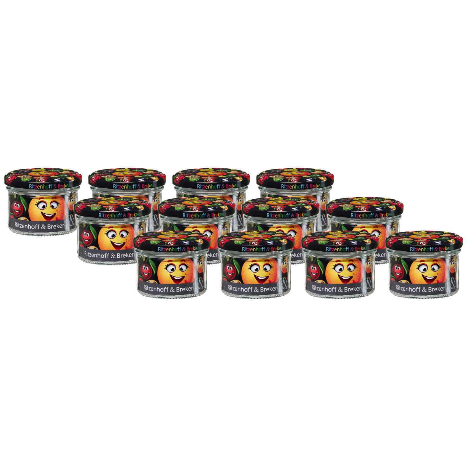 Ritzenhoff & Breker Vorratsgl&auml;ser Smile 230 ml 12er Set - Bild 1