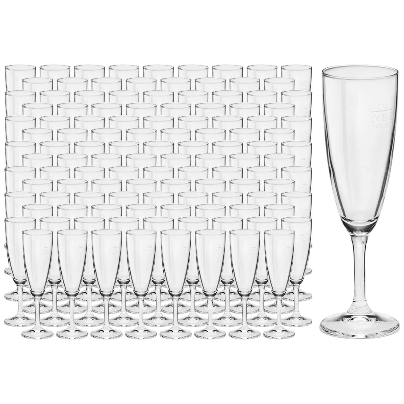 Sektkelche geeicht Prosecco  120er Set
