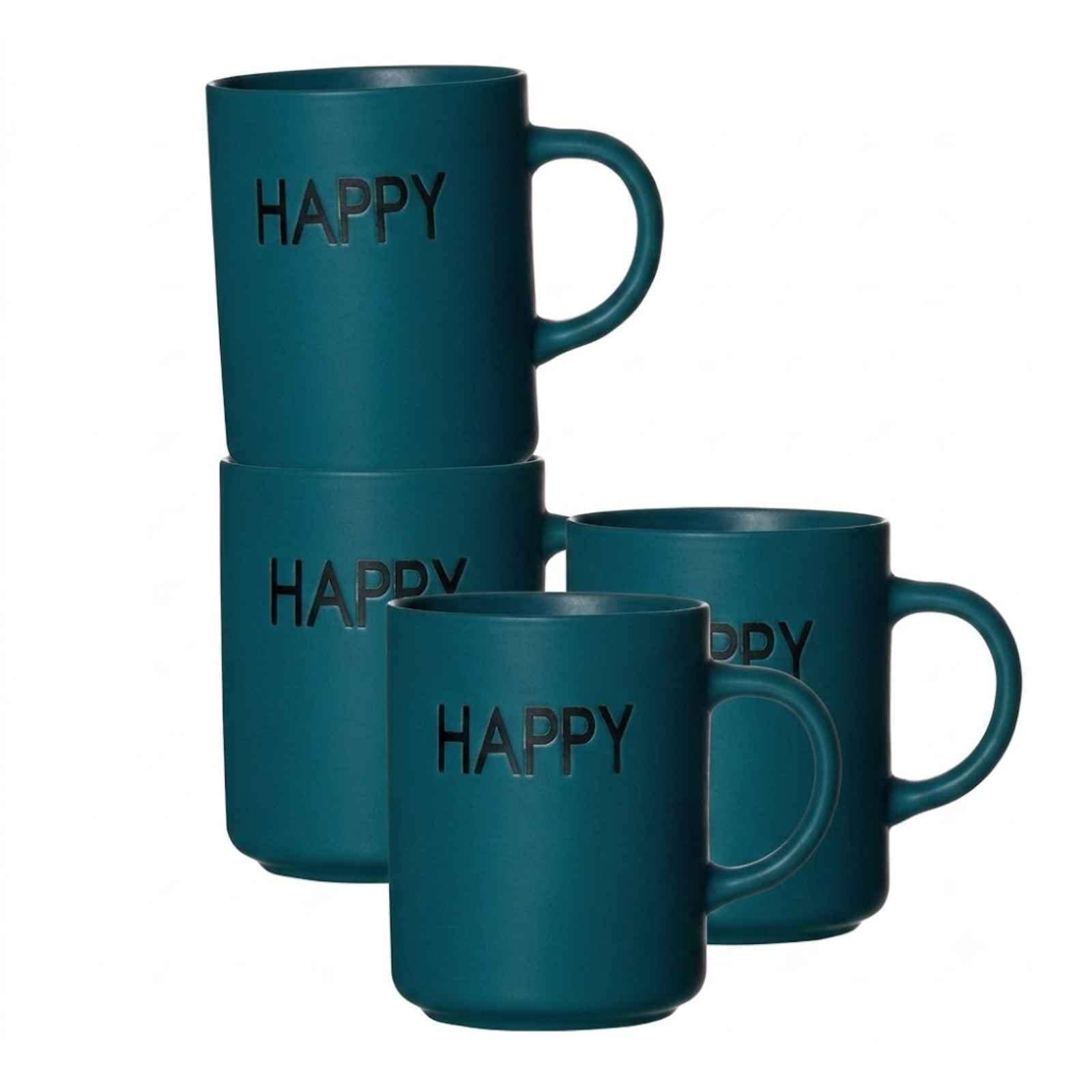 Ritzenhoff & Breker Henkelbecher Happy 390 ml 4er Set - Bild 1