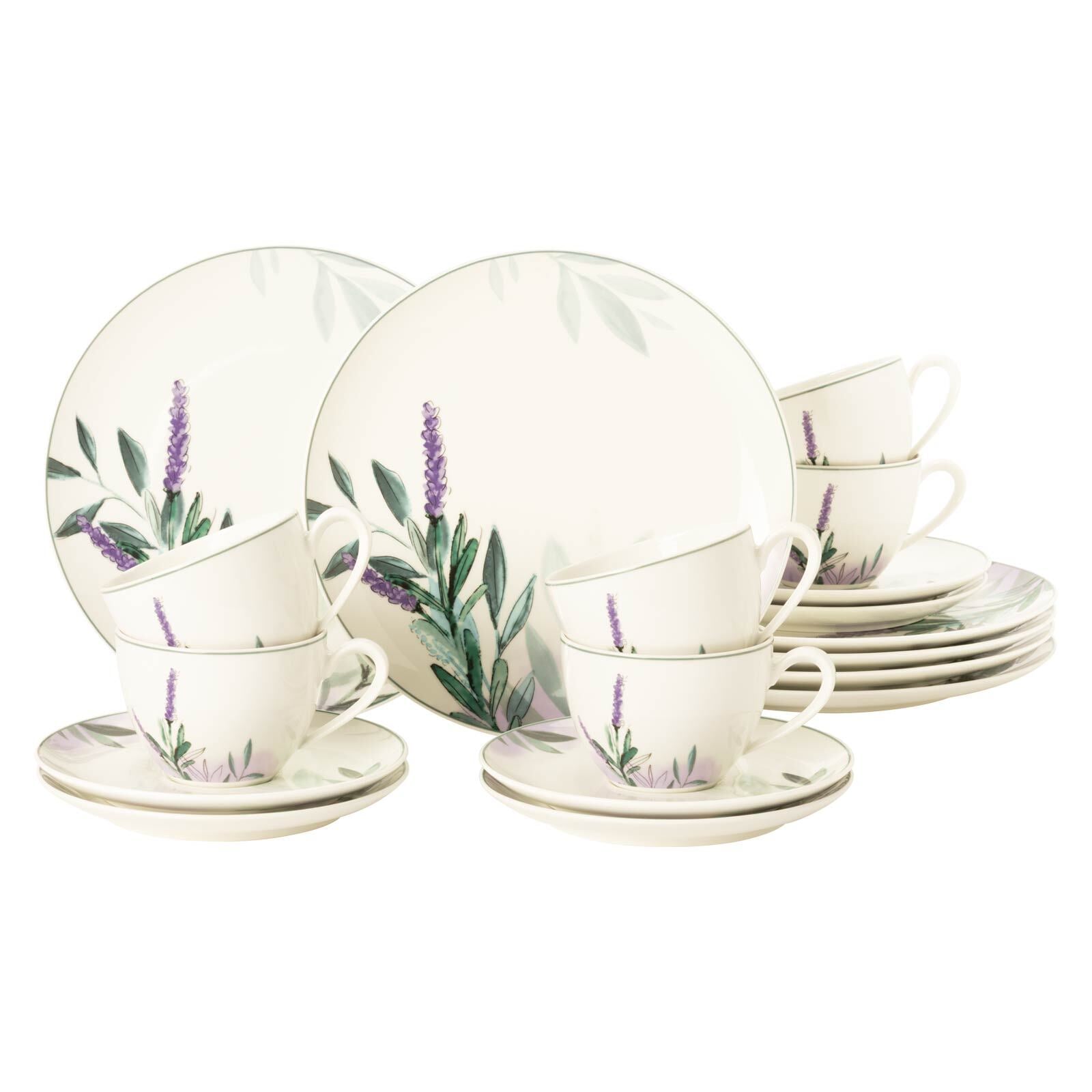 Seltmann Weiden Kaffeeservice Savona Provence 18er Set - Bild 1