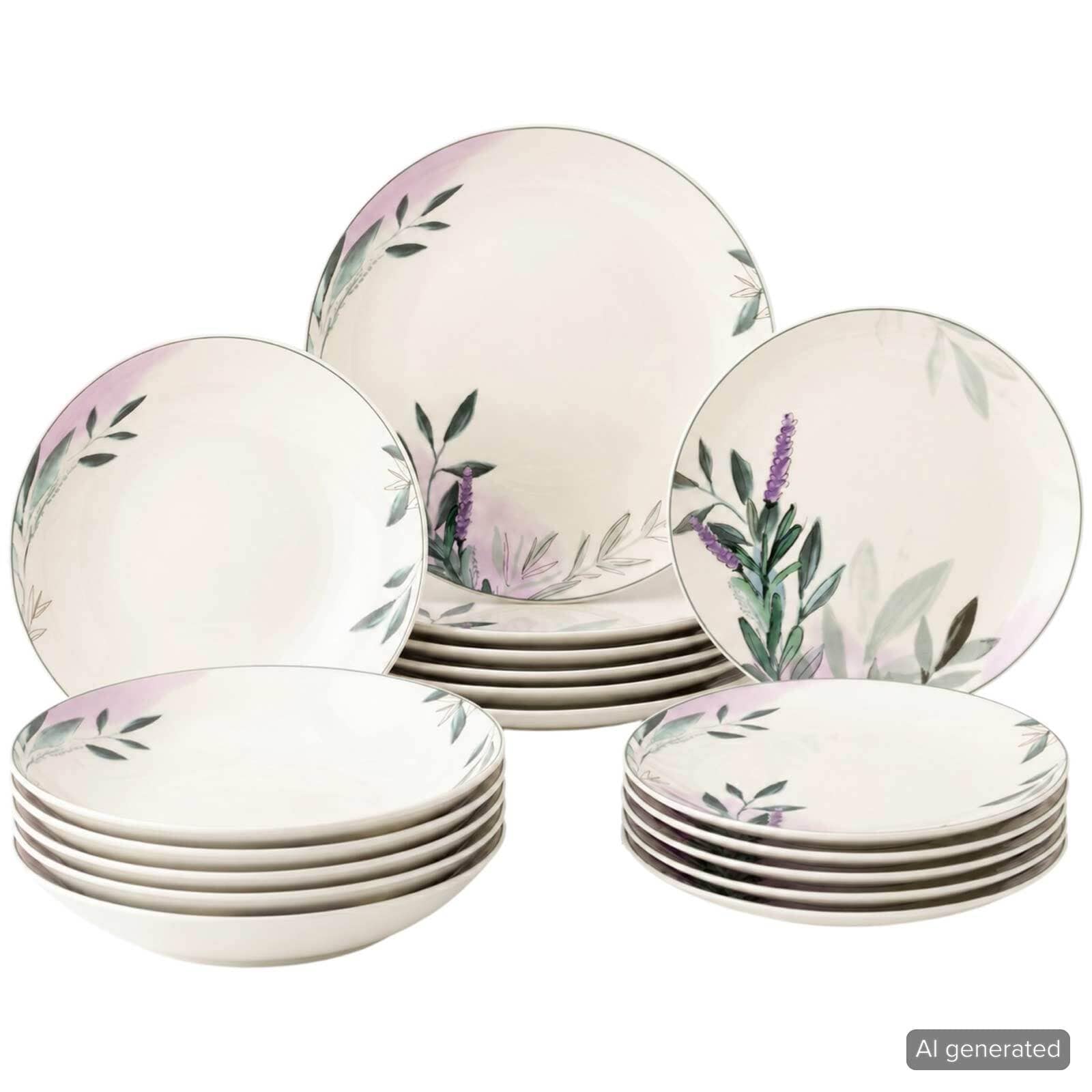 Seltmann Weiden Teller-Set Savona Provence 18er Set - Bild 1