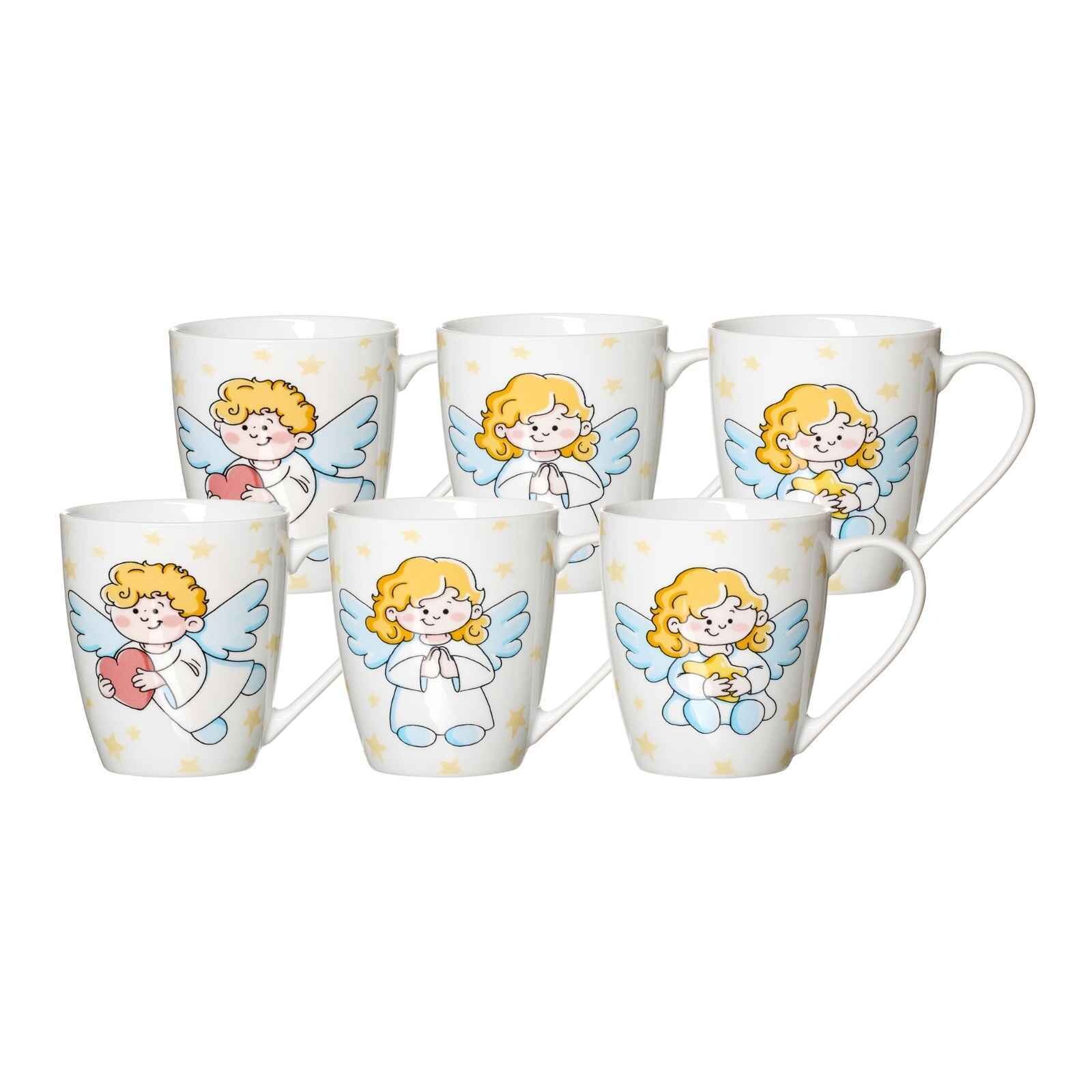 Ritzenhoff & Breker Henkelbecher Schutzengel 360 ml 6er Set