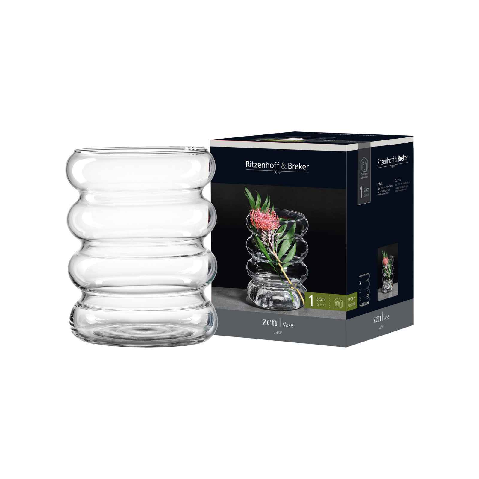 Ritzenhoff & Breker Vase Zen 25 cm - Bild 1