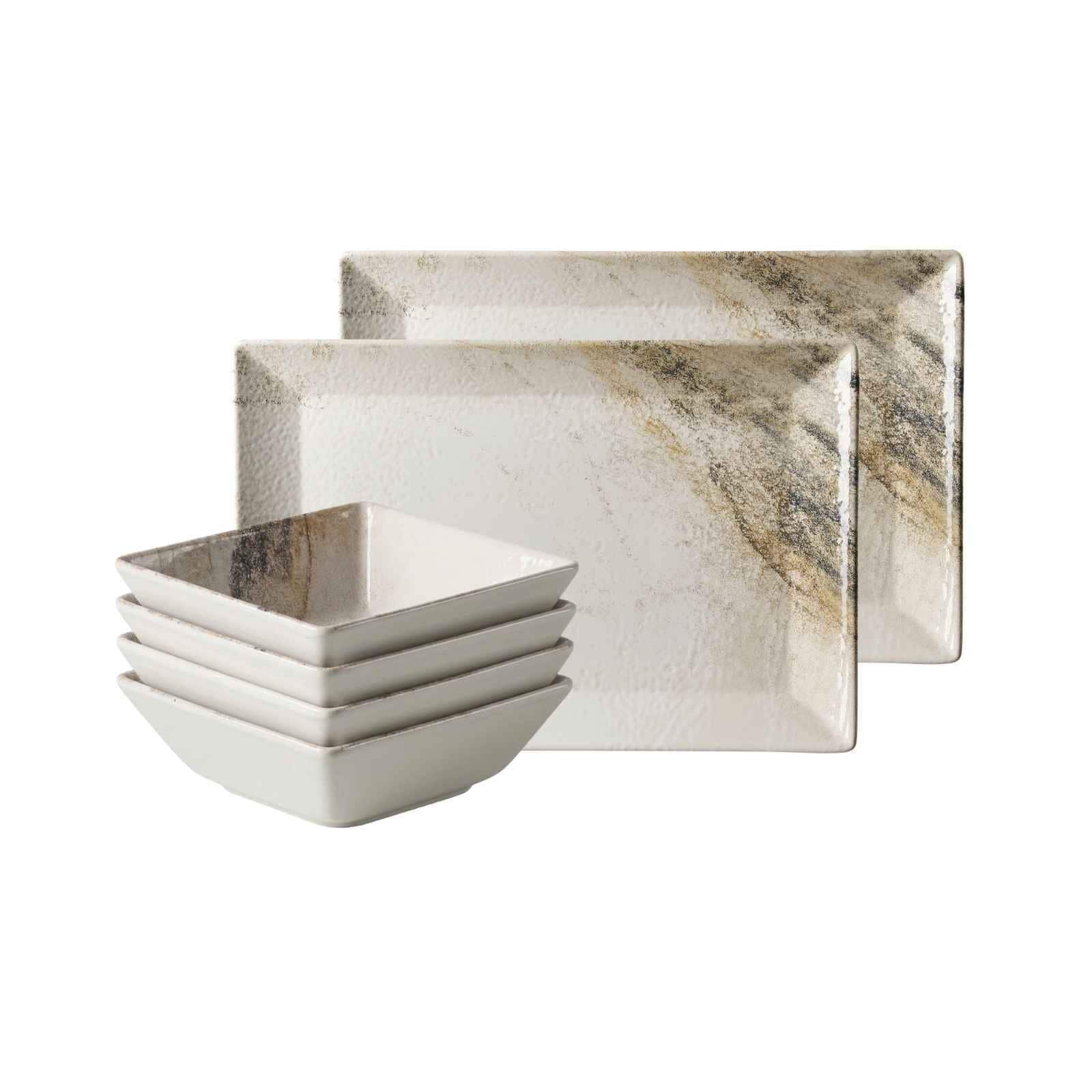 Ritzenhoff & Breker Platten- & Schalen-Set Arezzo 6er Set - Bild 1