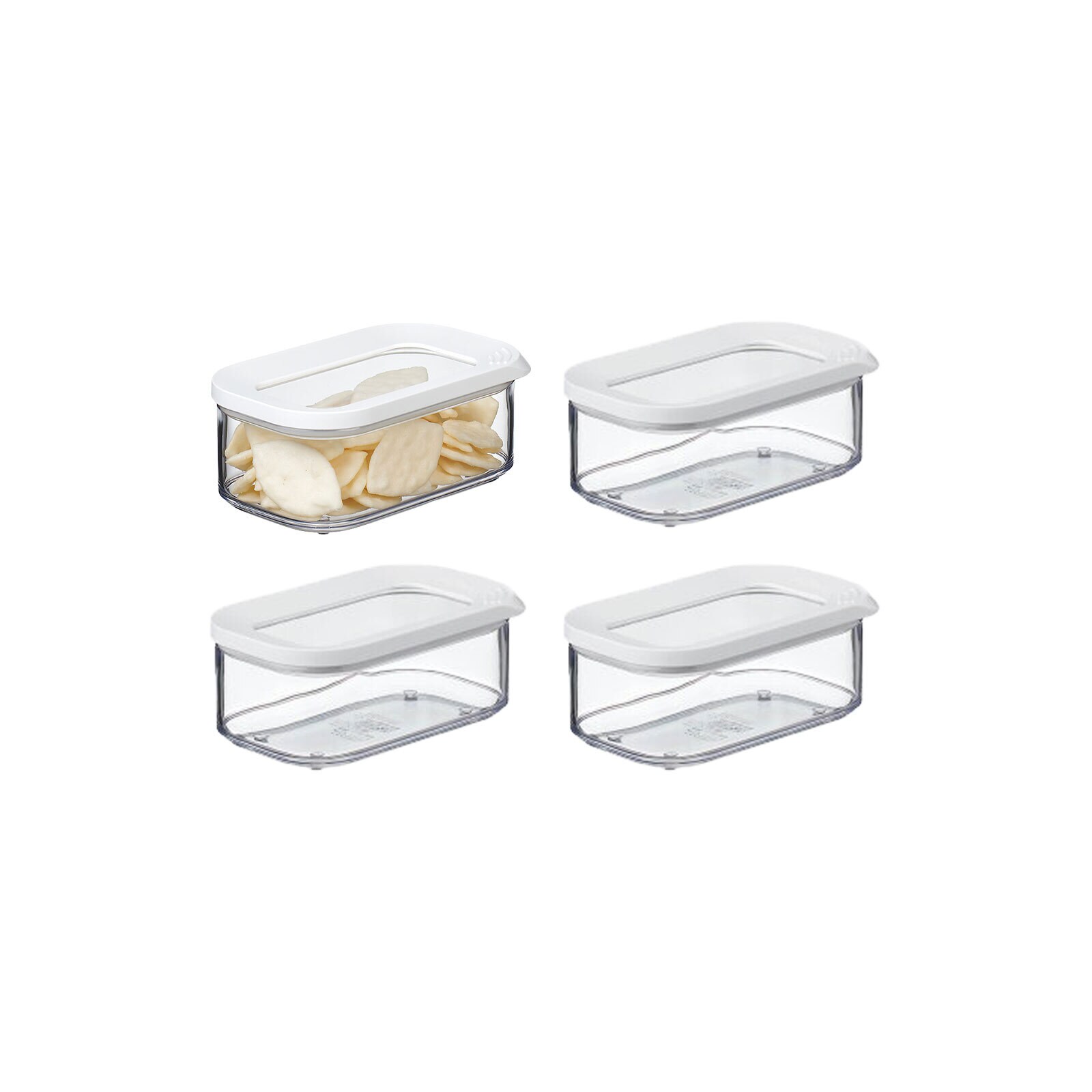 Mepal Vorratsdosen Modula 425 ml 4er Set - Bild 1