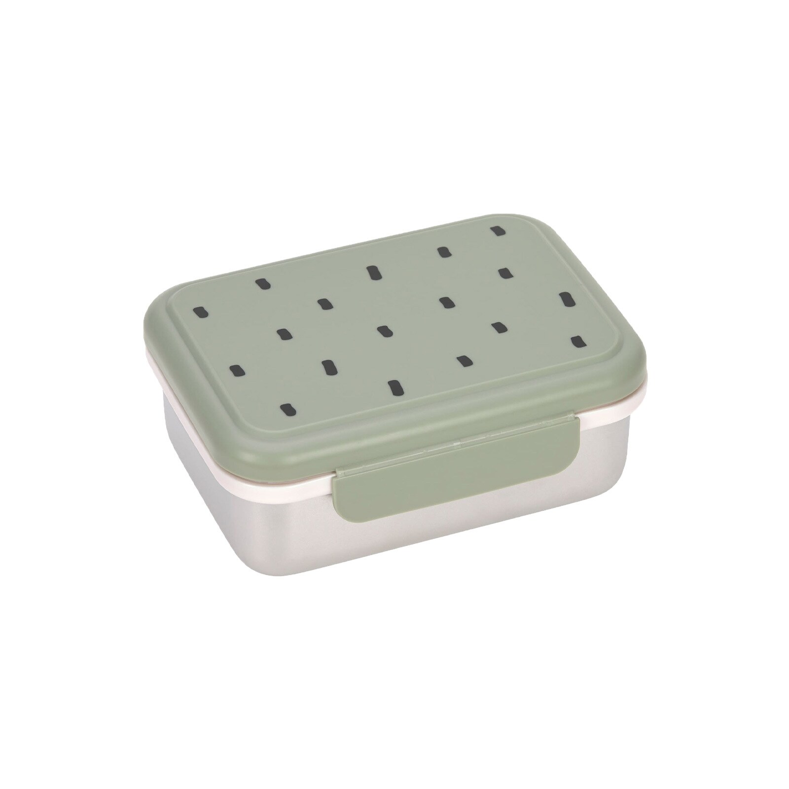 L&auml;ssig Edelstahl Lunchbox 17,3 x 13,3 x 6,9 cm - Bild 1