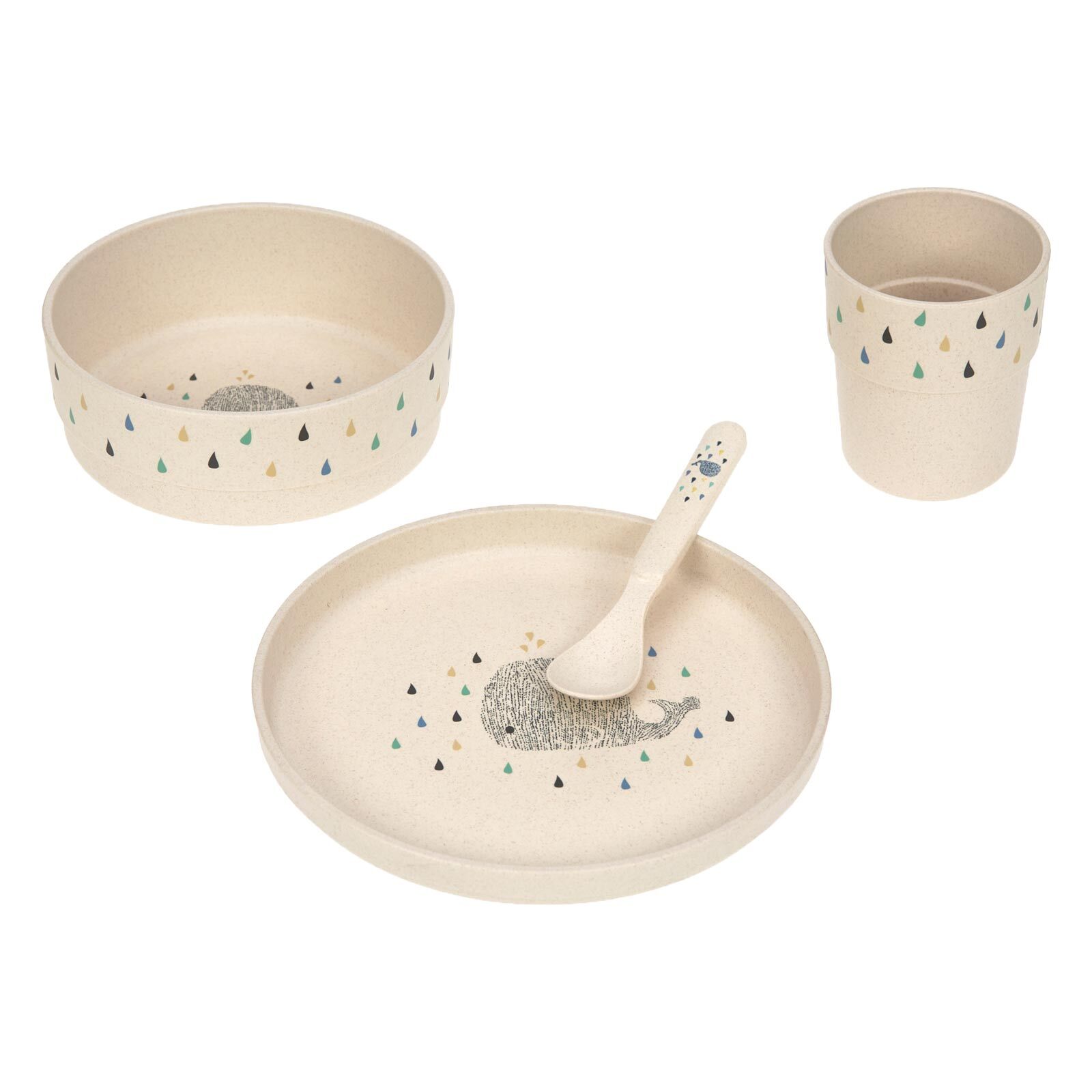 L&auml;ssig Kinder-Geschirr-Set 4er Set - Bild 1