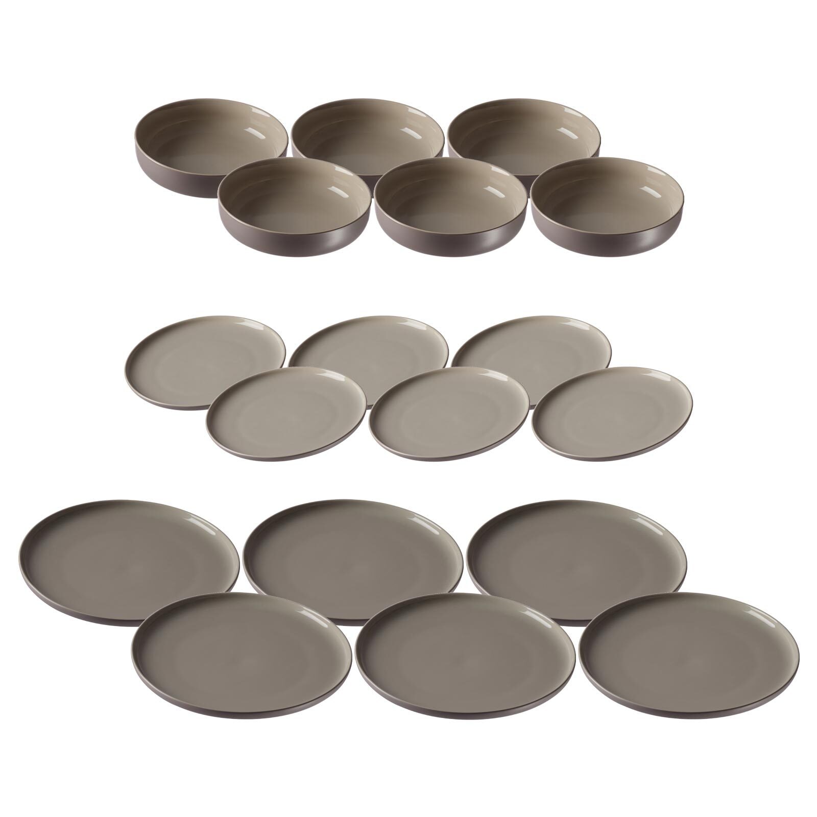 Ritzenhoff & Breker Teller und Schalenset Jasper 18er Set