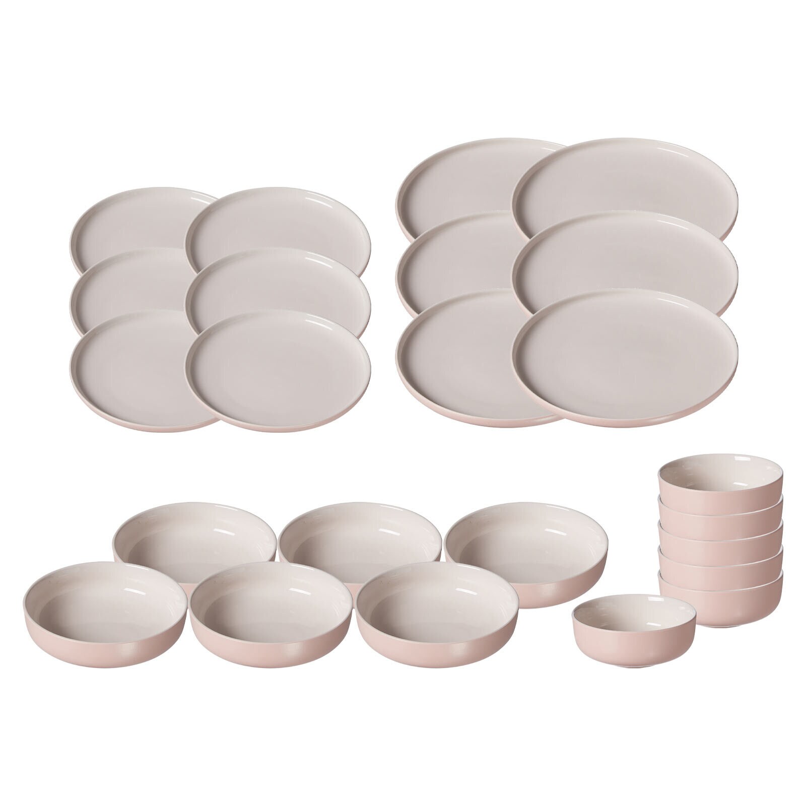 Ritzenhoff & Breker Teller und Schalenset Jasper 24er Set - Bild 1