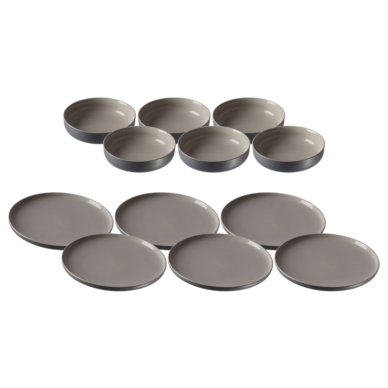Ritzenhoff & Breker Teller und Schalenset Jasper 12er Set