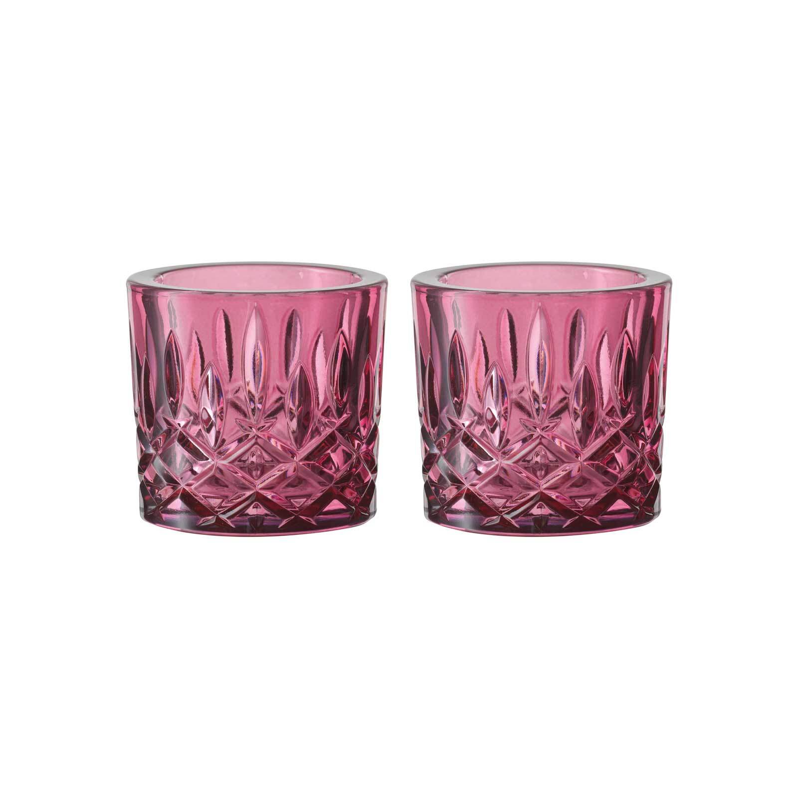 Nachtmann Teelichthalter Noblesse Votives &oslash; 7,1 x 6,6 cm 2er Set - Bild 1