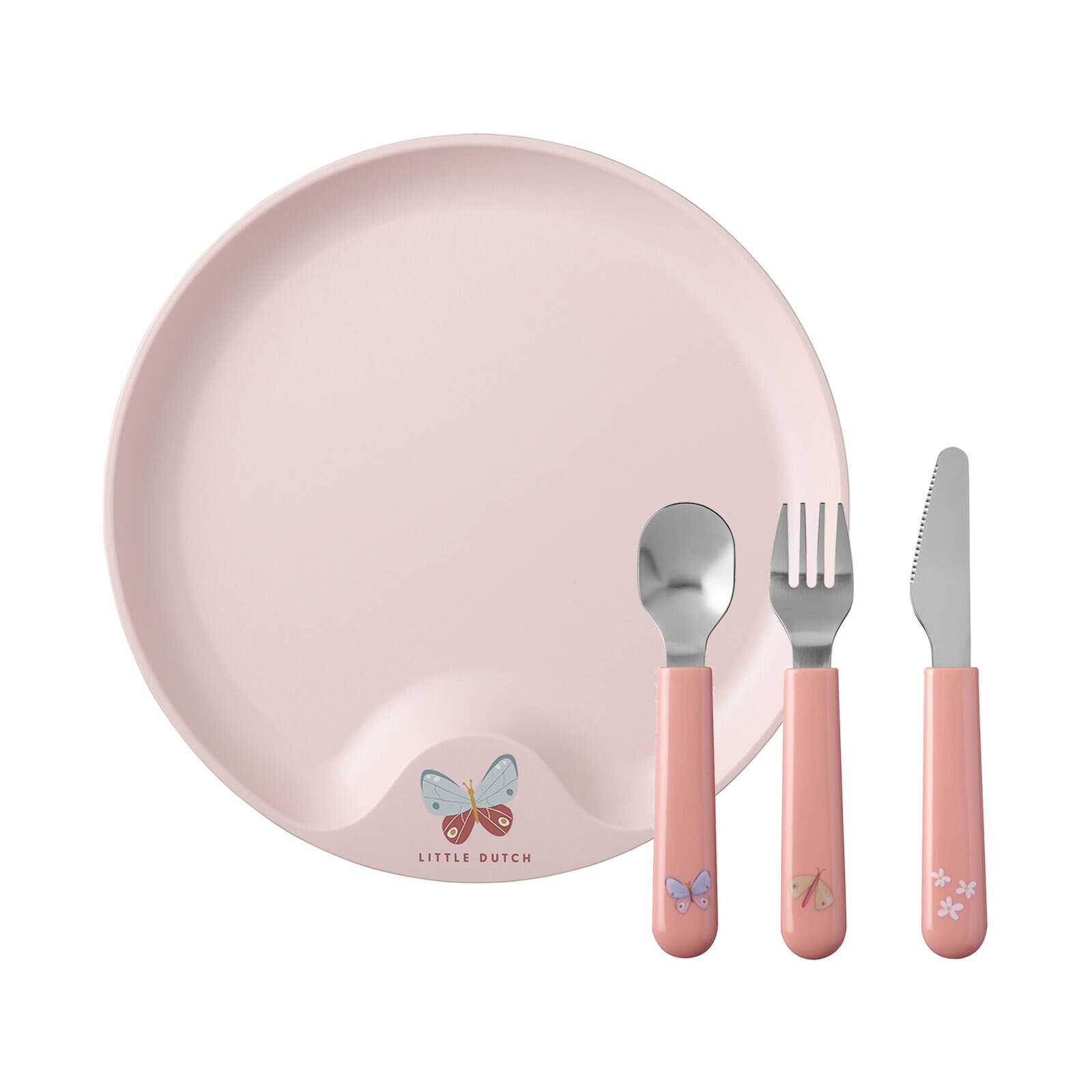 Mepal Kinderteller mit Besteck Mio &oslash; 22 cm - Bild 1