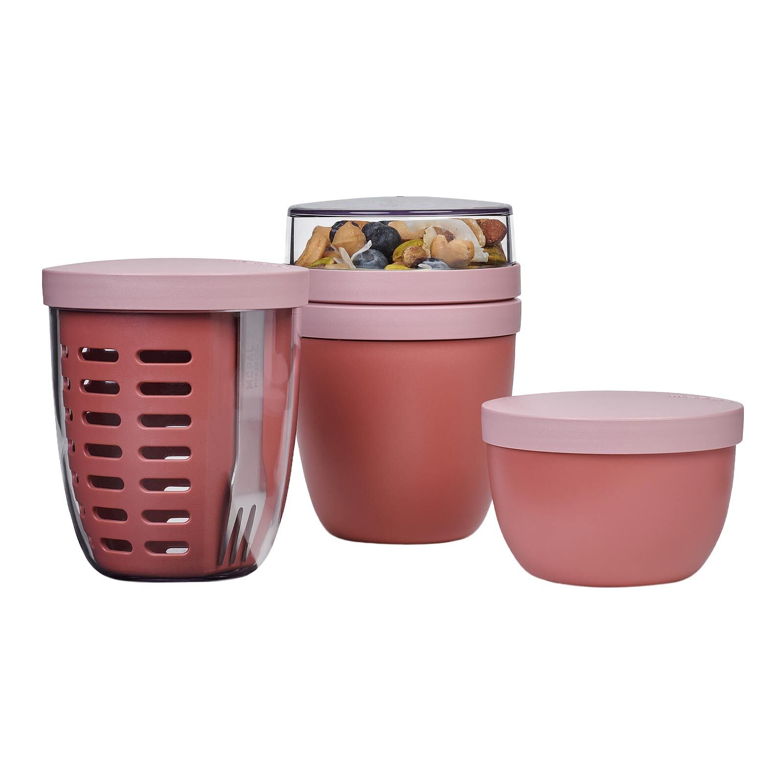 Mepal Lunchpot, Fruitpot und Snackpot Ellipse 3er Set - Bild 1