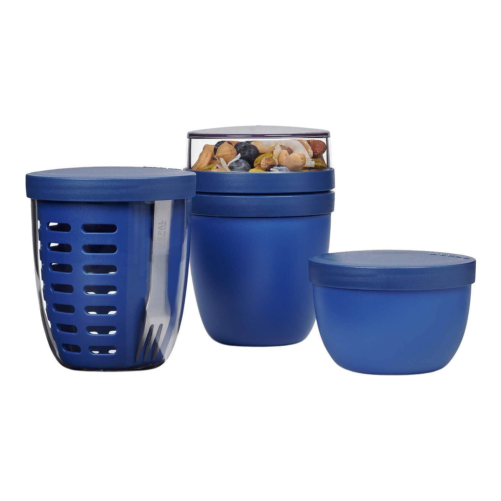 Mepal Lunchpot, Fruitpot und Snackpot Ellipse 3-tlg.