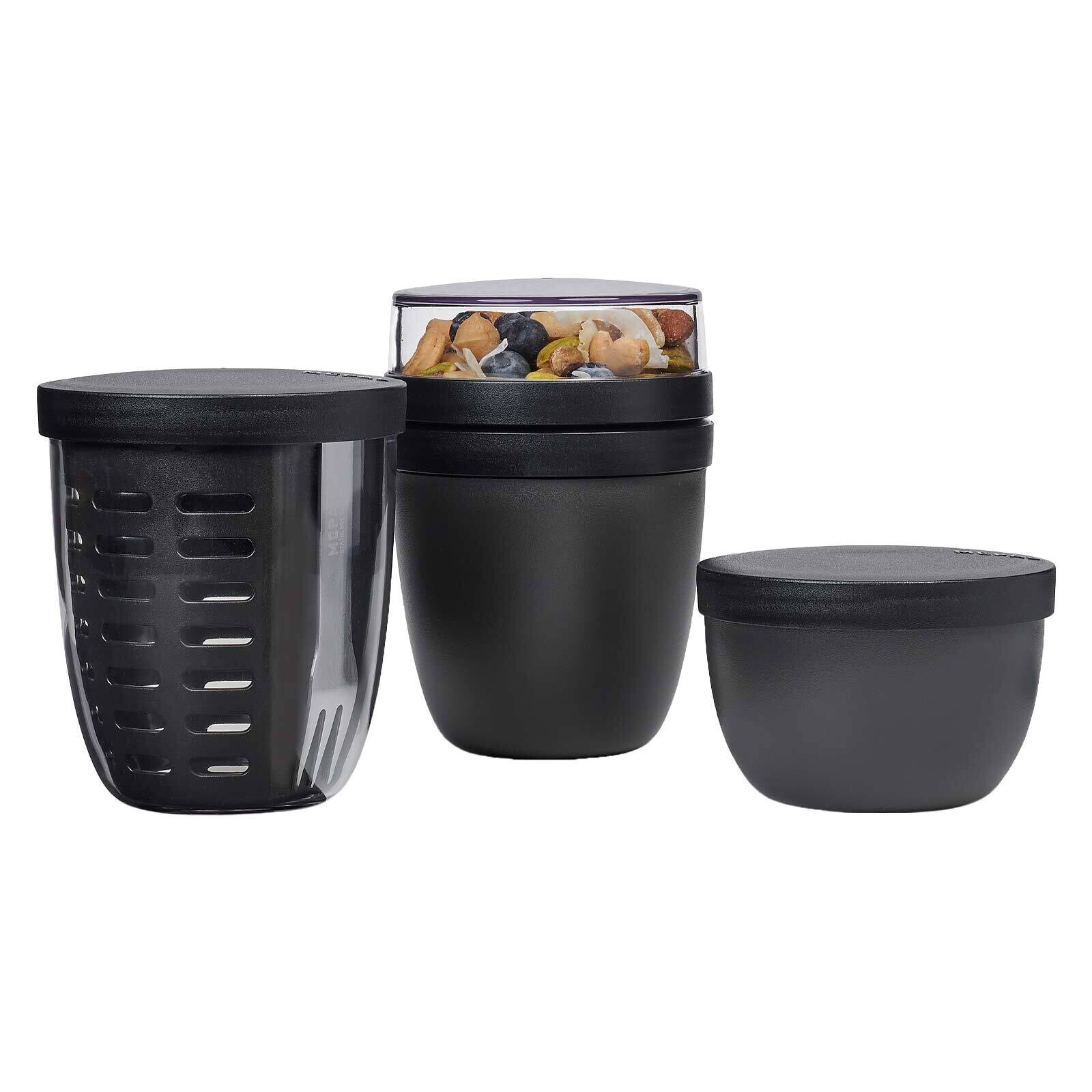 Mepal Lunchpot, Fruitpot und Snackpot Ellipse 3-tlg.