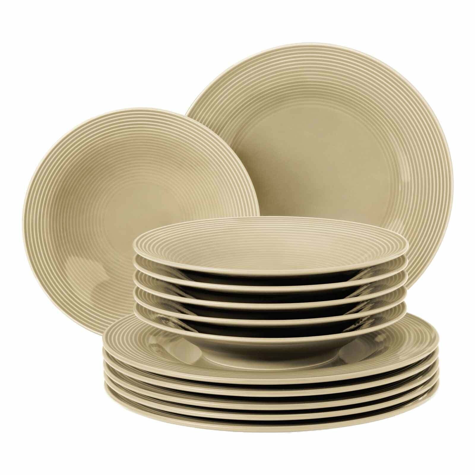 Seltmann Weiden Tafelservice Beat Color Glaze 12-tlg.