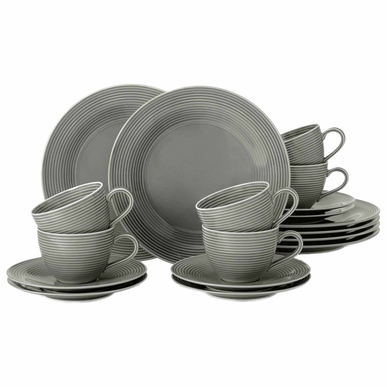 Seltmann Weiden Kaffeeservice Beat Color Glaze 18-tlg.