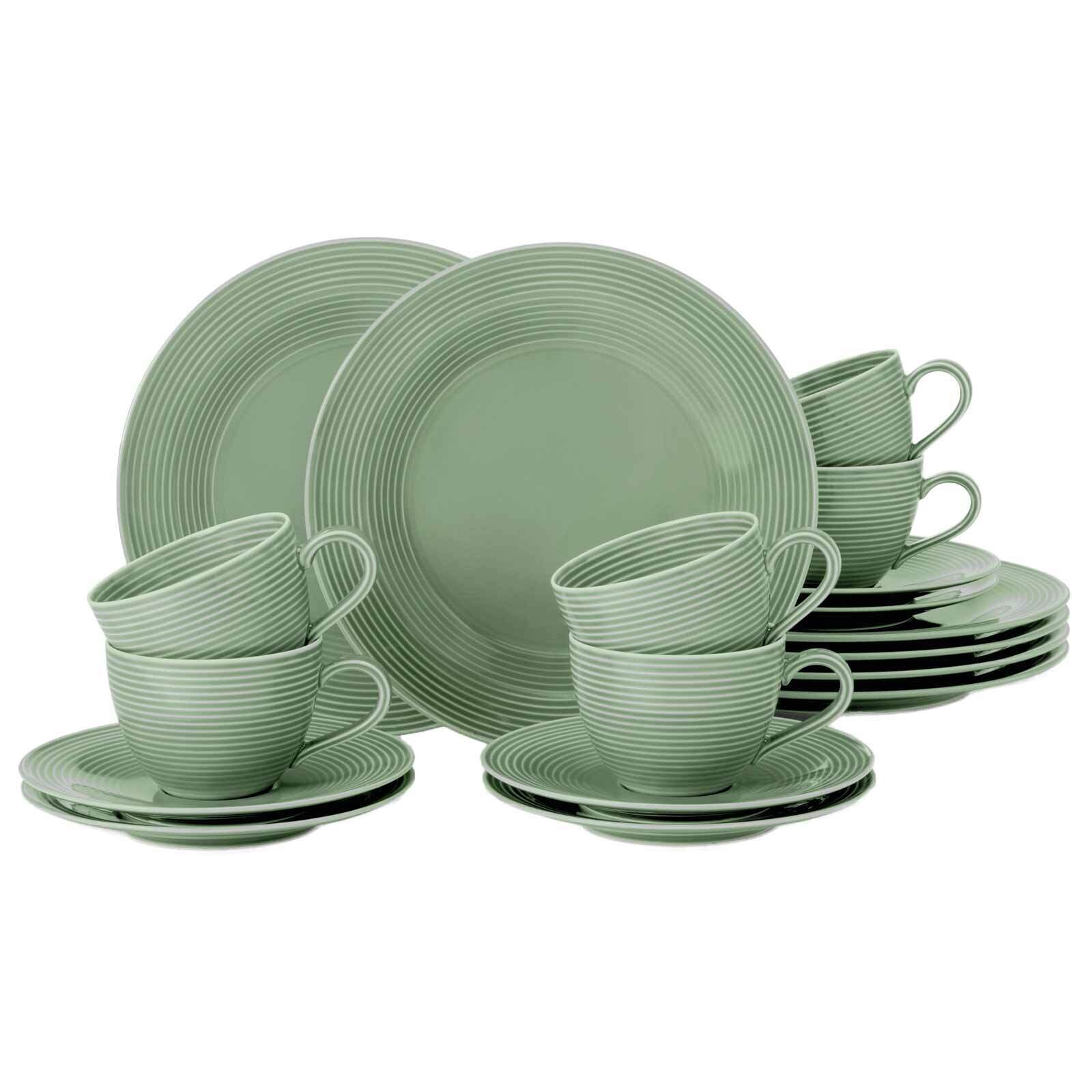 Seltmann Weiden Kaffeeservice Beat Color Glaze 18-tlg.