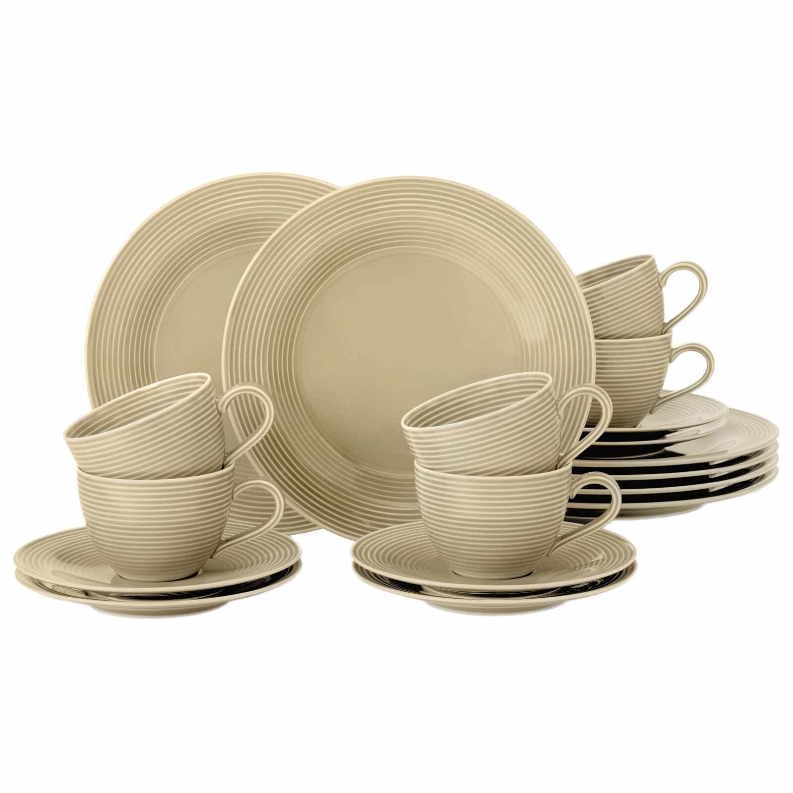 Seltmann Weiden Kaffeeservice Beat Color Glaze 18-tlg.