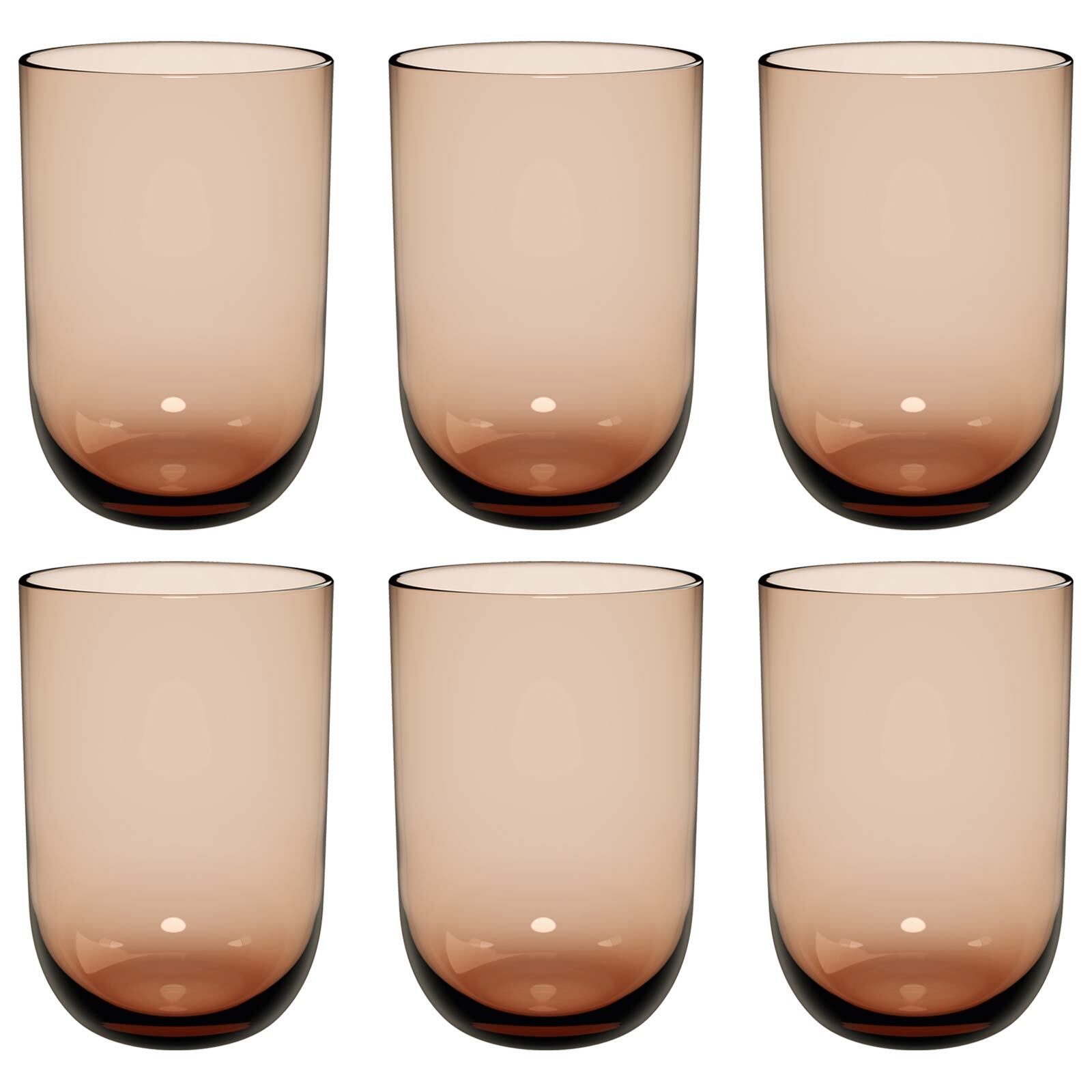 like. by Villeroy & Boch Longdrinkbecher Like Glass 385 ml 6er Set - Bild 1