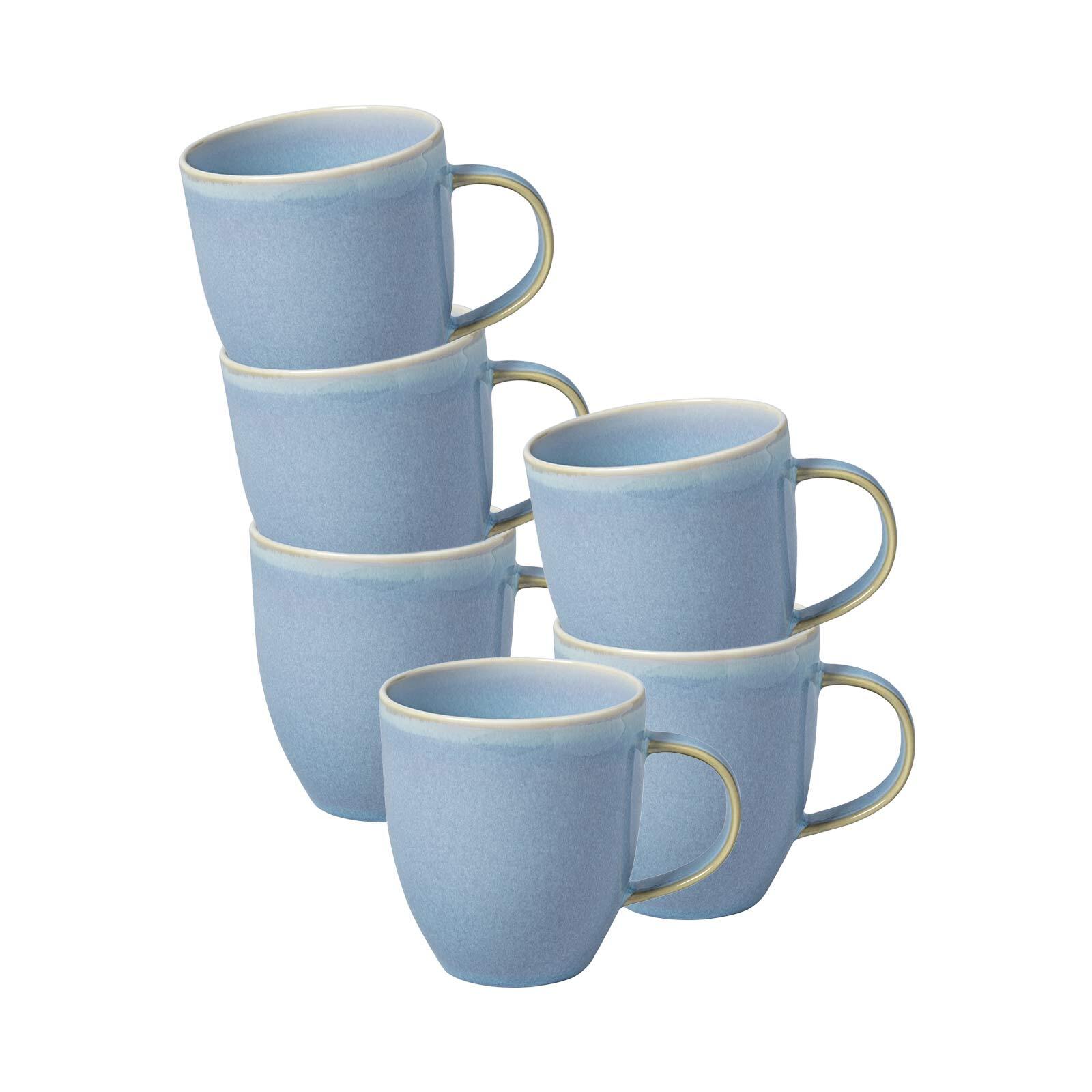 like. by Villeroy & Boch Kaffeebecher Crafted 358 ml 6er Set - Bild 1
