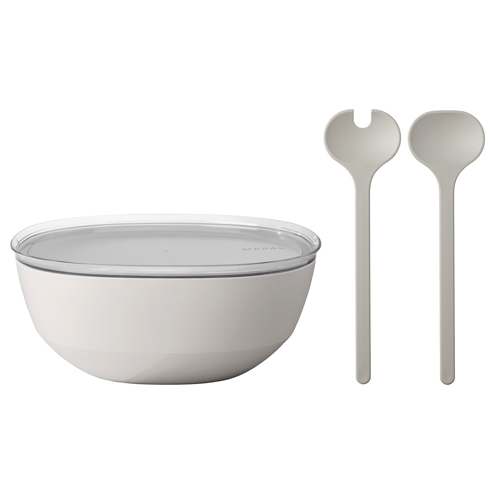 Mepal Servierschale mit Deckel & Salatbesteck Silueta 5000 ml - Bild 1