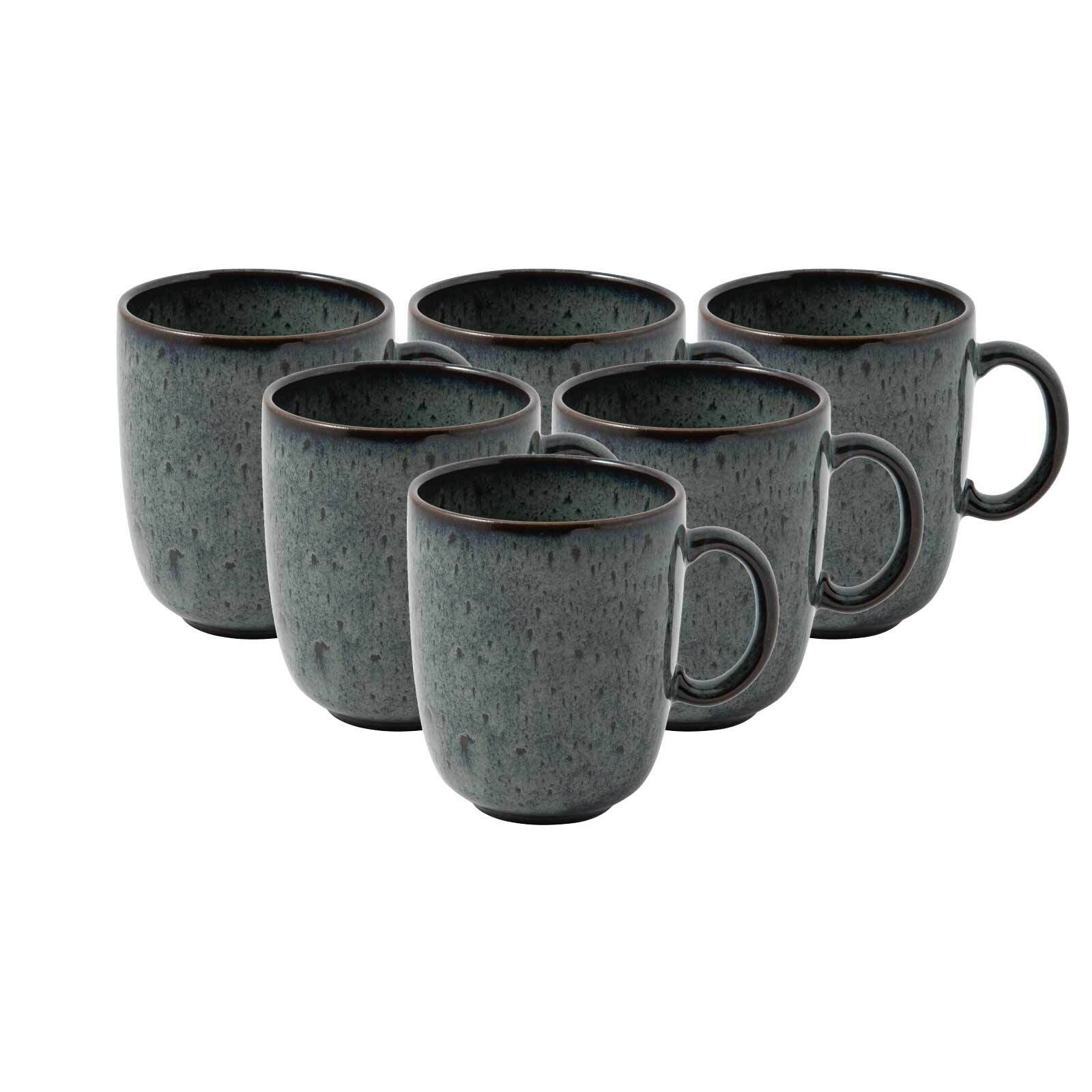 Becher mit Henkel Lave  6er Set