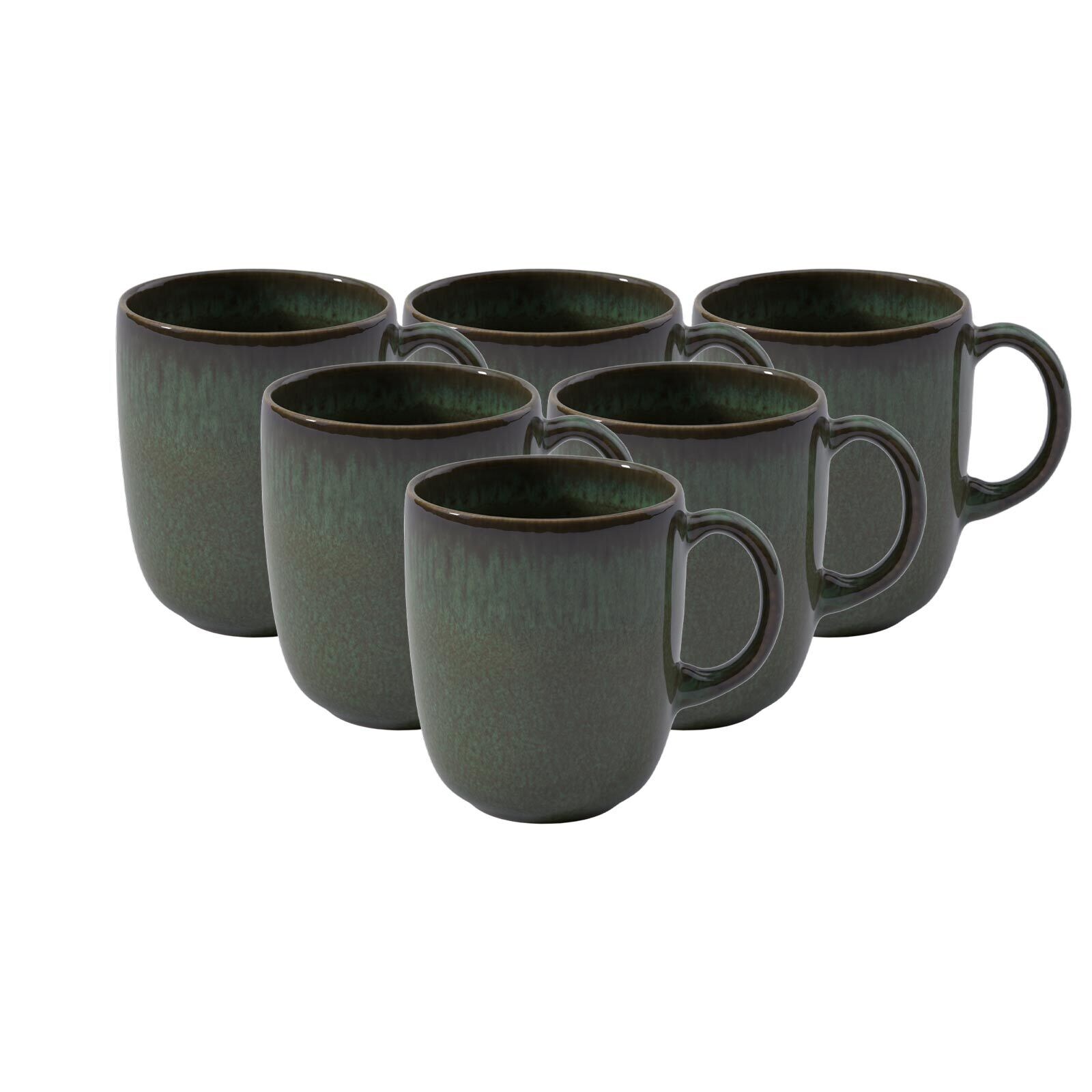 Becher mit Henkel Lave  6er Set