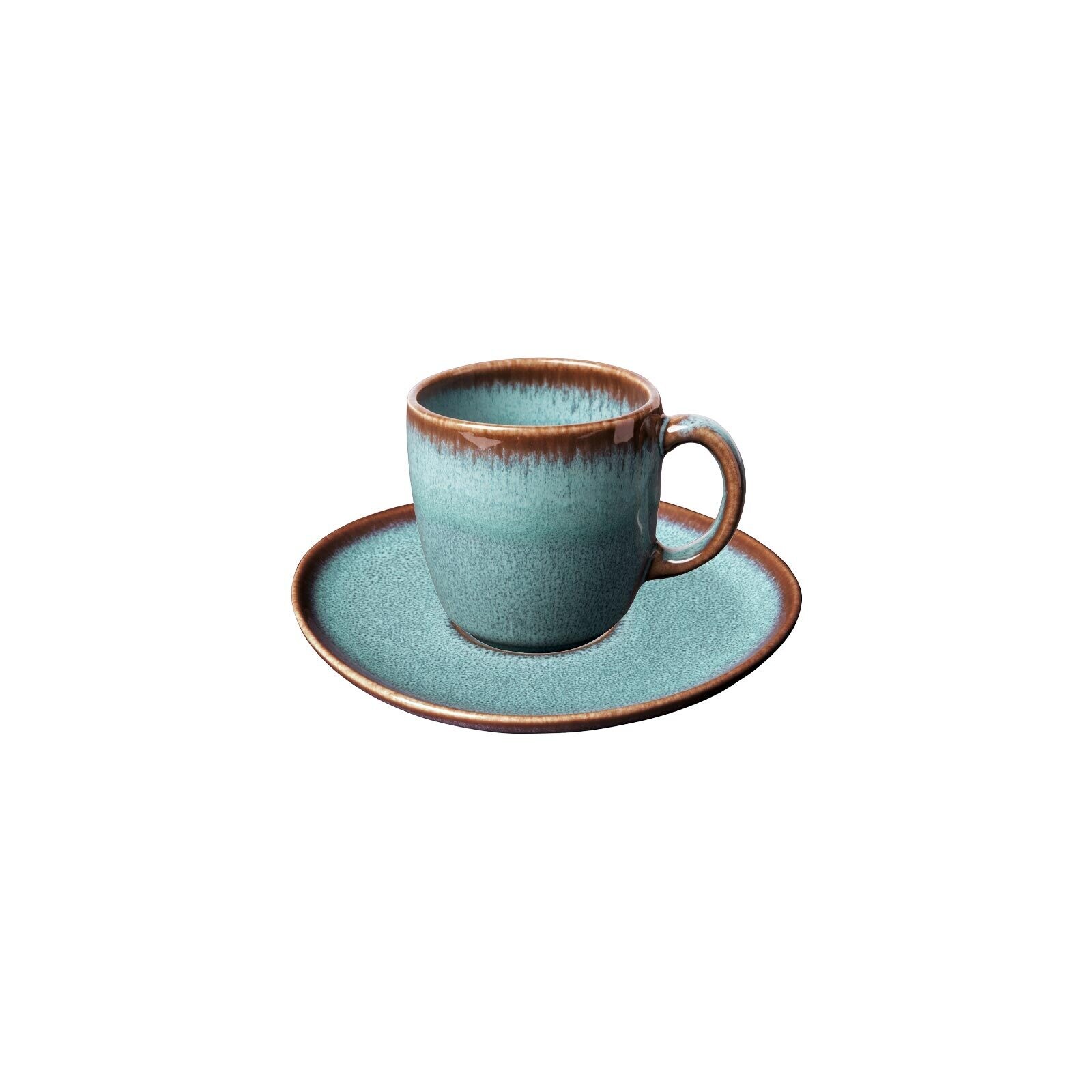 Kaffeetasse mit Untertasse Lave