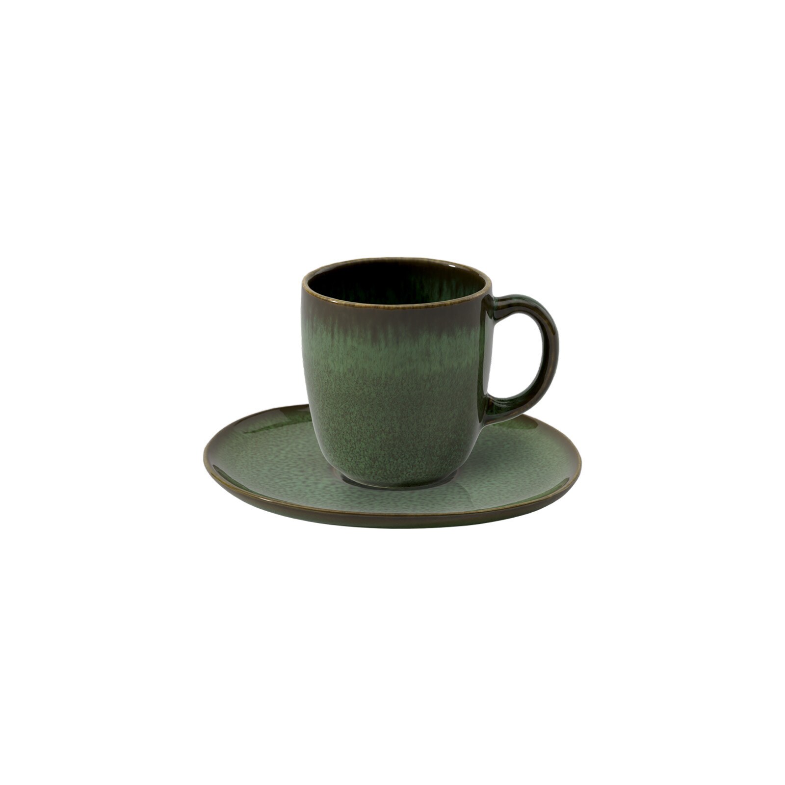 Kaffeetasse mit Untertasse Lave