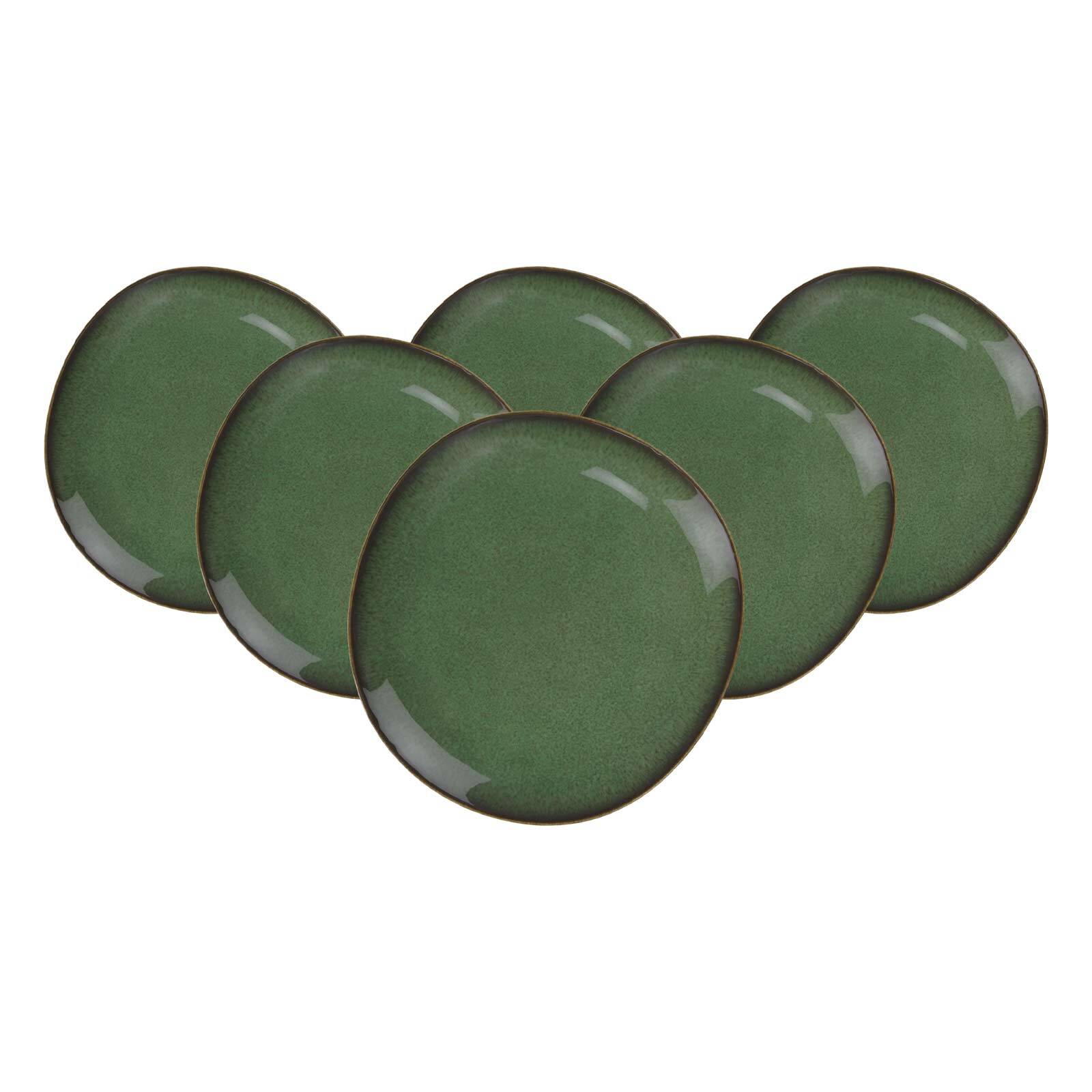 like. by Villeroy & Boch Brotteller Lave 17,6 x 16,8 cm 6er Set - Bild 1