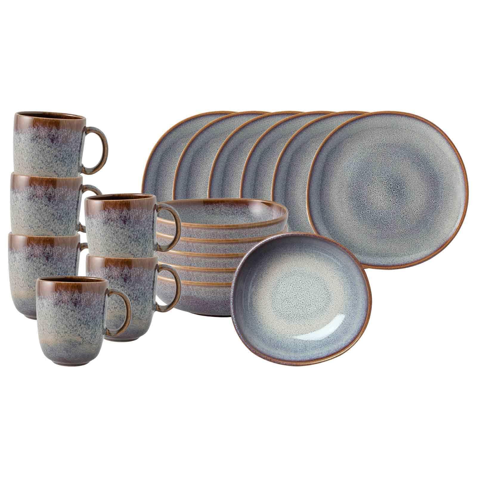 like. by Villeroy & Boch Fr&uuml;hst&uuml;cks-Set Lave 18er Set - Bild 1