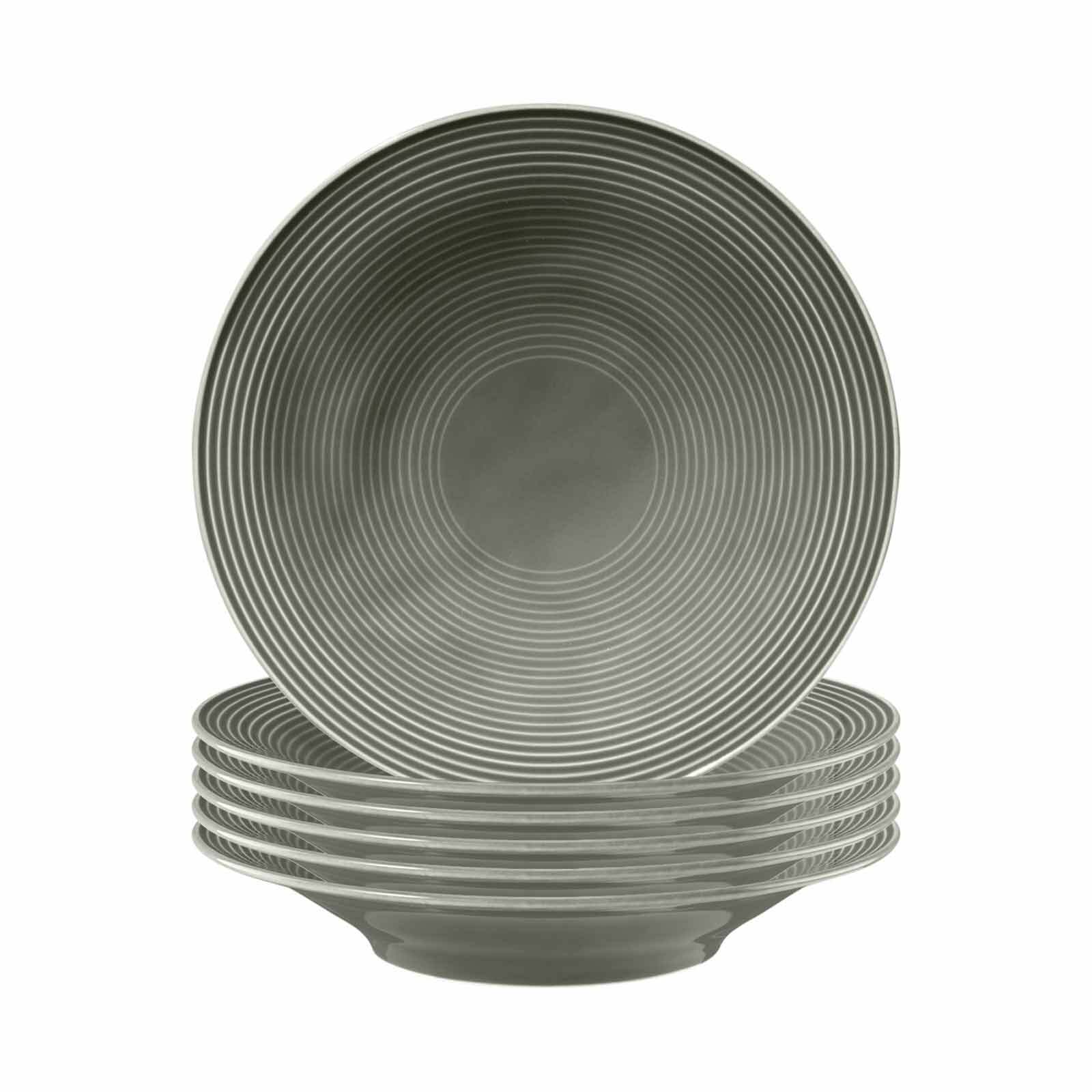 Seltmann Weiden Suppenteller Beat Color Glaze &oslash; 22,5 cm 6er Set - Bild 1