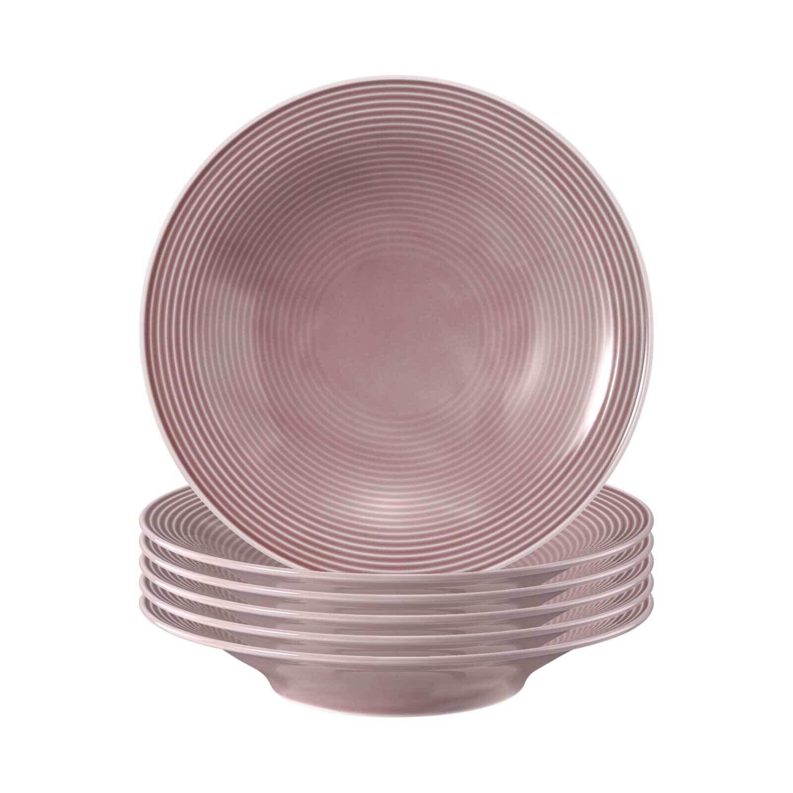 Suppenteller Beat Color Glaze ø 22,5 cm 6er Set