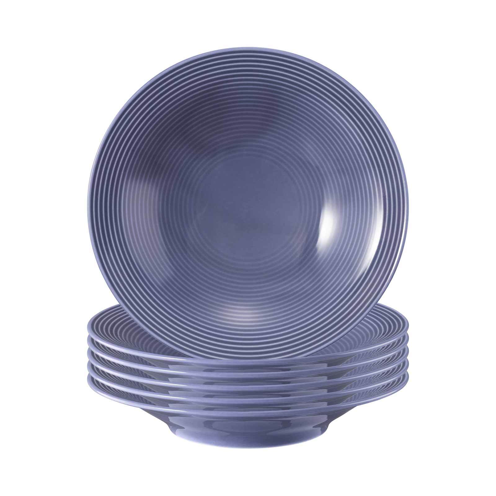 Seltmann Weiden Suppenteller Beat Color Glaze &oslash; 22,5 cm 6er Set - Bild 1