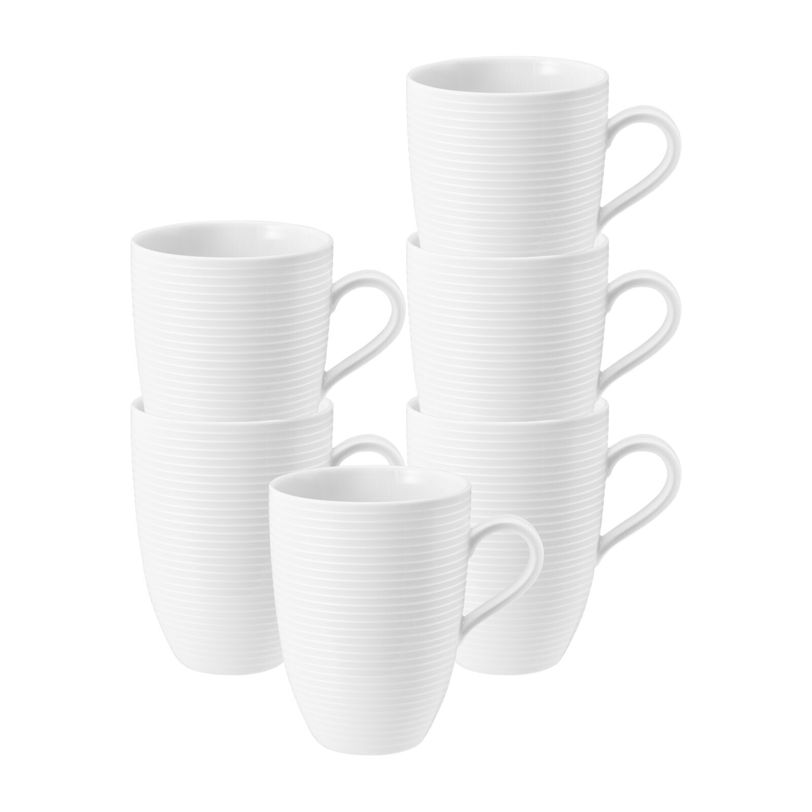 Kaffeebecher Beat Color Glaze  6er Set