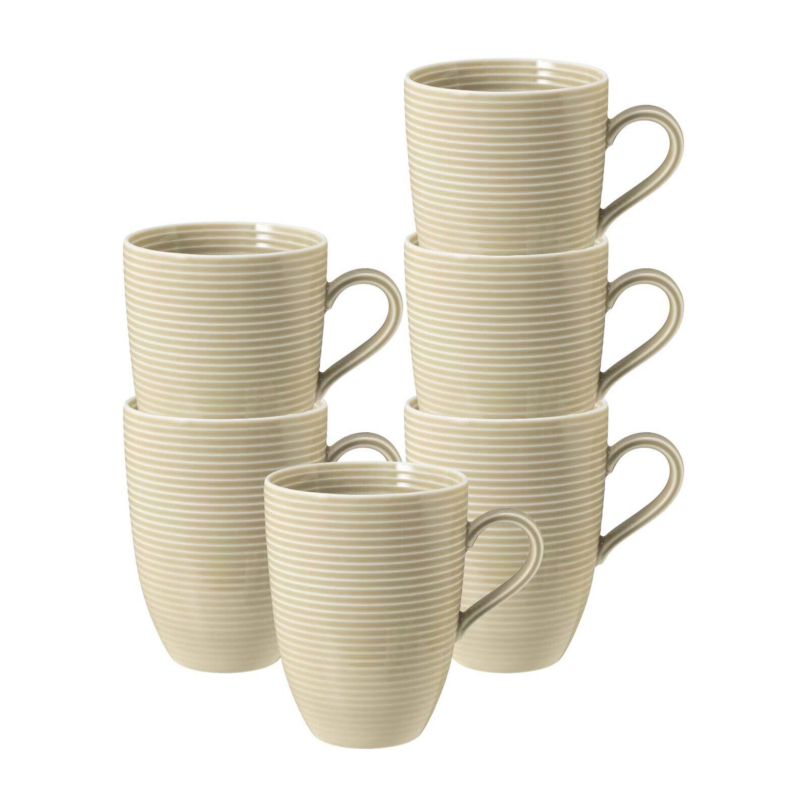 Kaffeebecher Beat Color Glaze  6er Set
