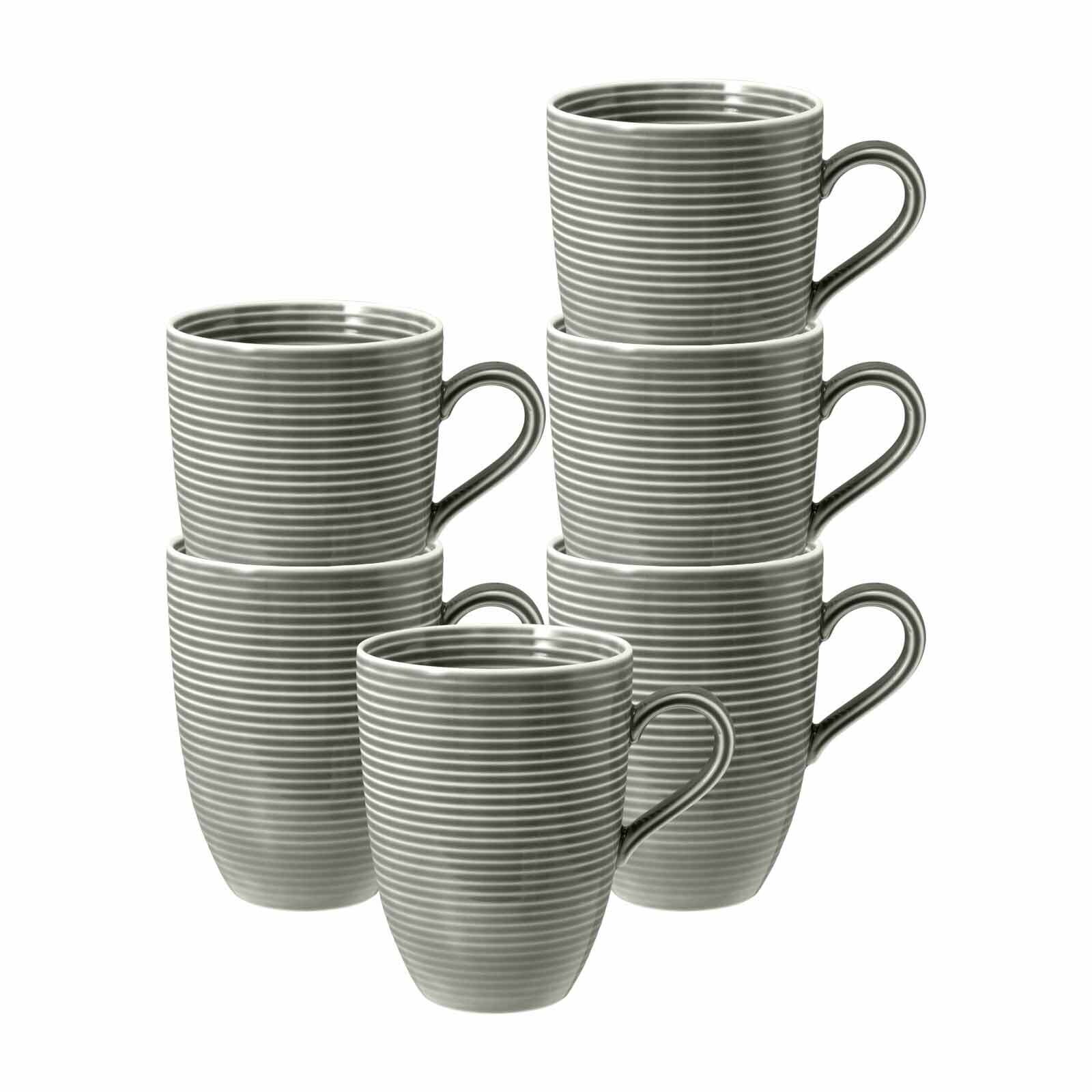 Kaffeebecher Beat Color Glaze  6er Set