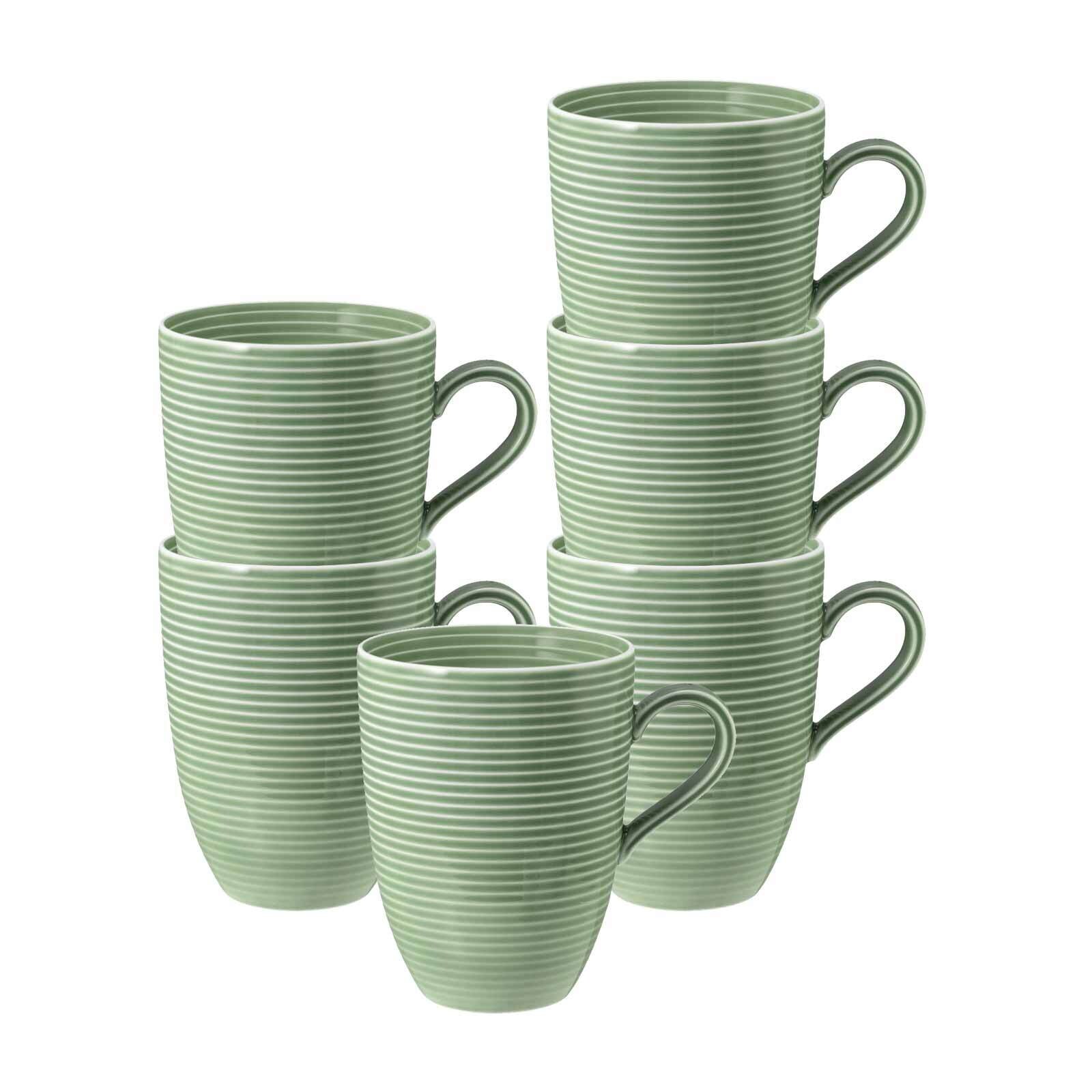 Kaffeebecher Beat Color Glaze  6er Set