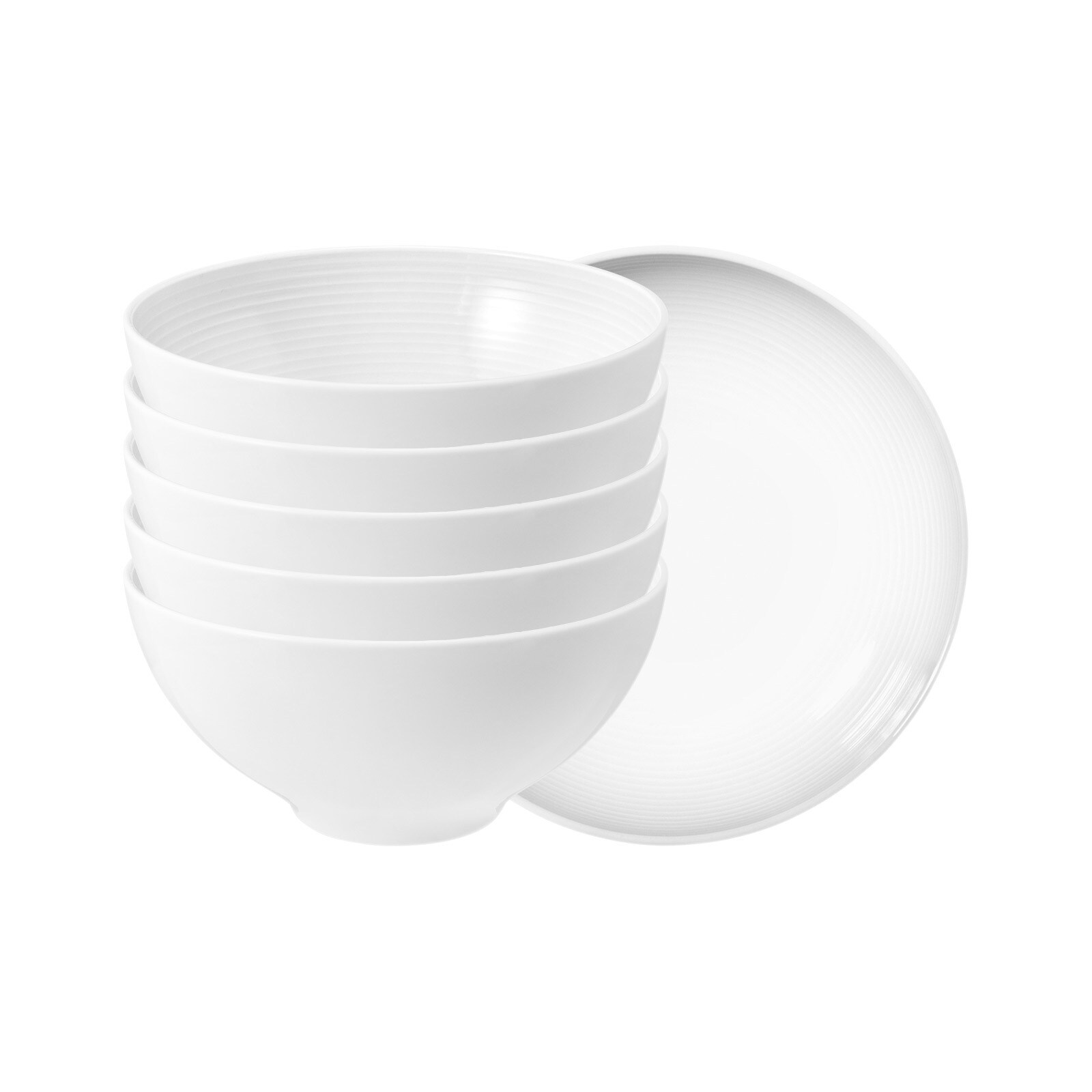 Seltmann Weiden M&uuml;slischalen Beat Color Glaze &oslash; 15,7 cm 6er Set - Bild 1