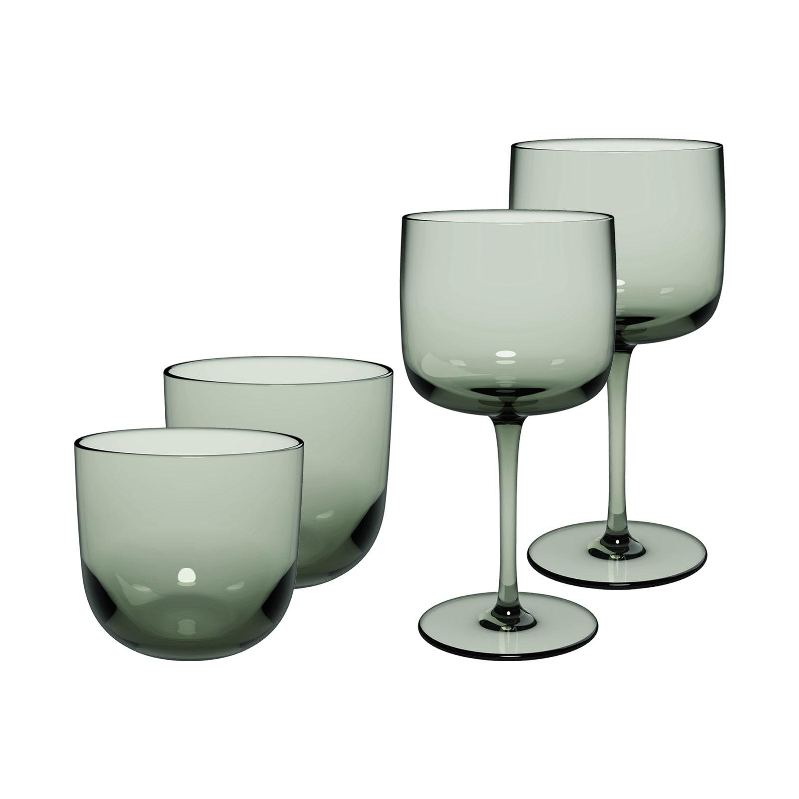 like. by Villeroy & Boch Wein- und Wassergläser Like Glass 4-tlg.