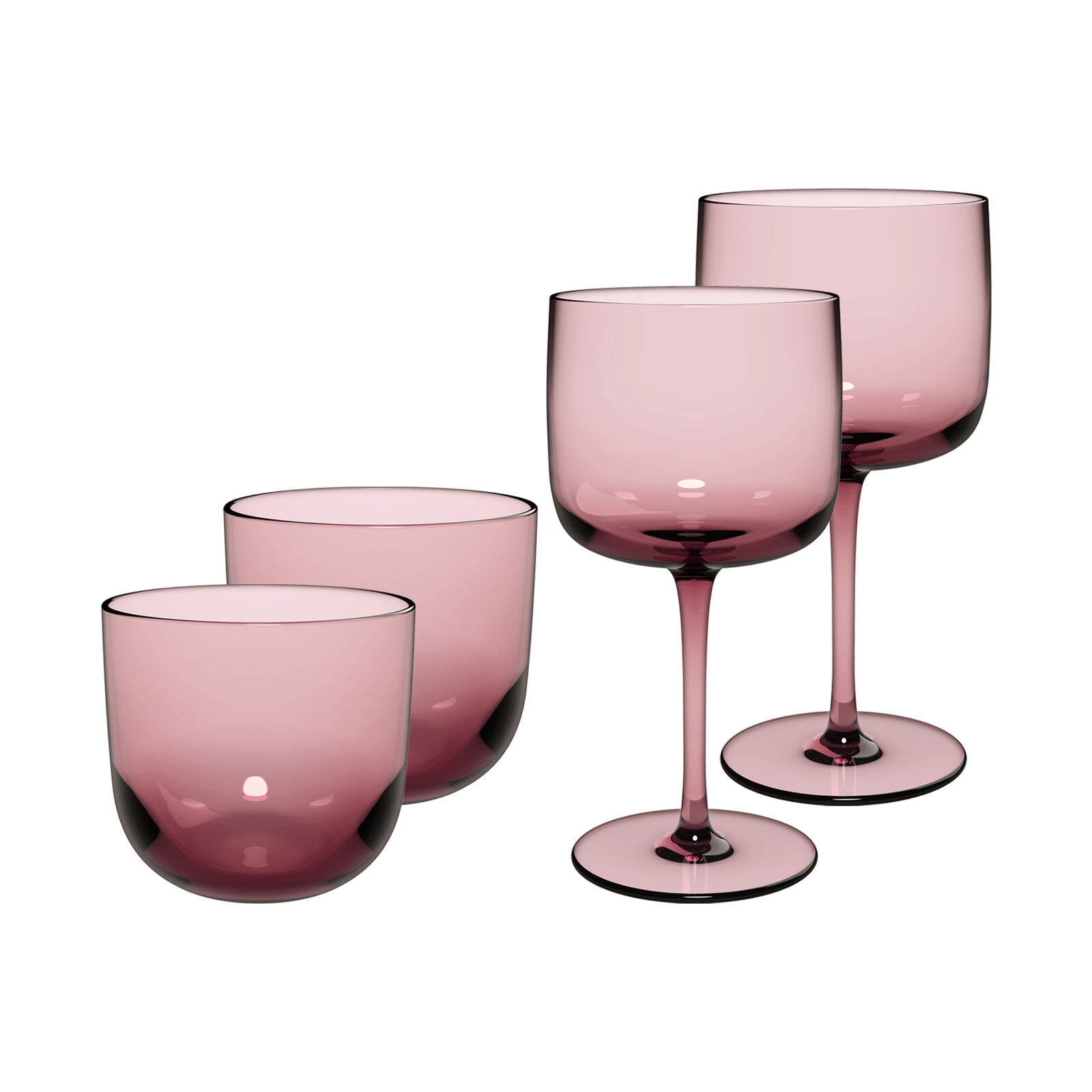 like. by Villeroy & Boch Wein- und Wassergl&auml;ser Like Glass 4er Set - Bild 1