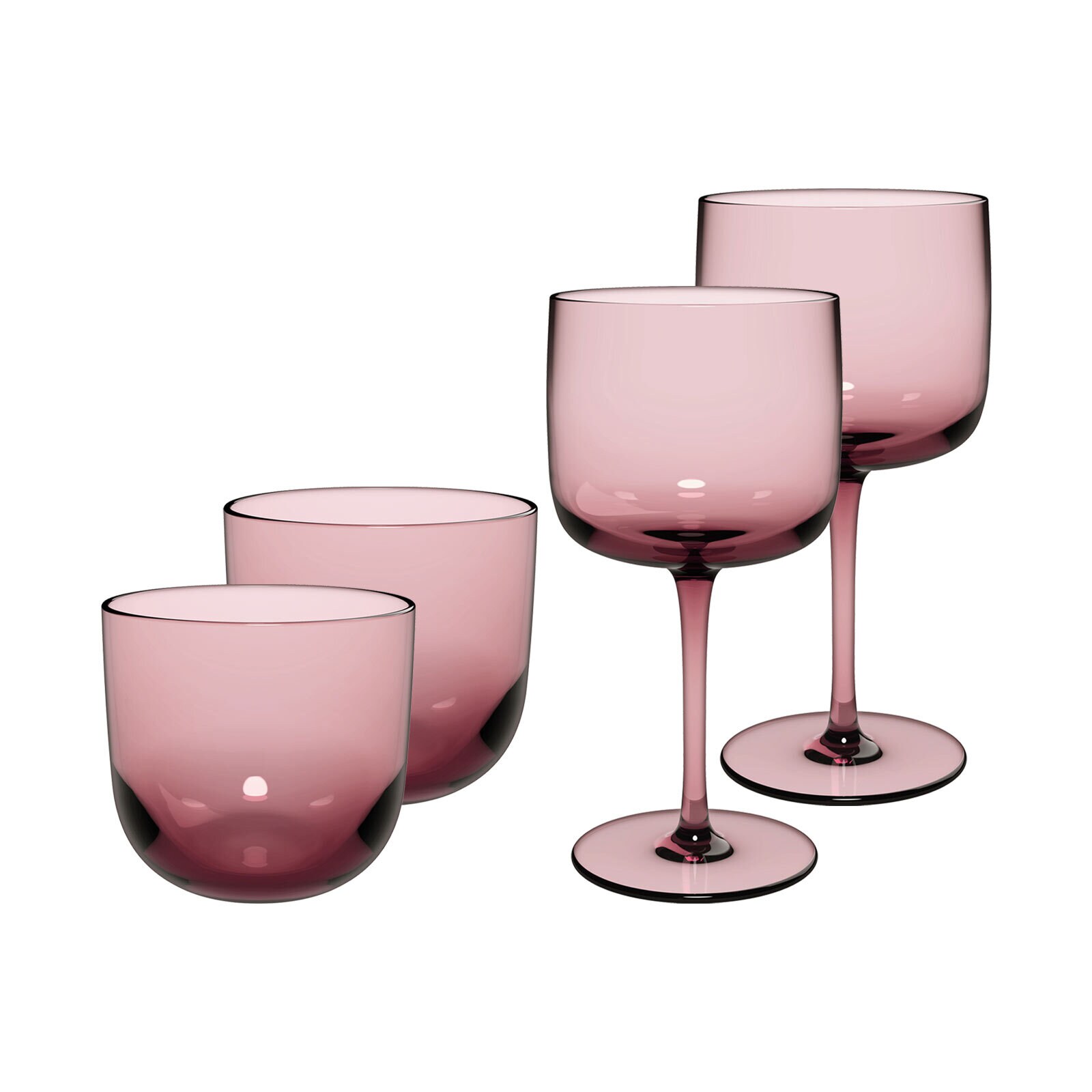 like. by Villeroy & Boch Wein- und Wassergläser Like Glass 4-tlg.